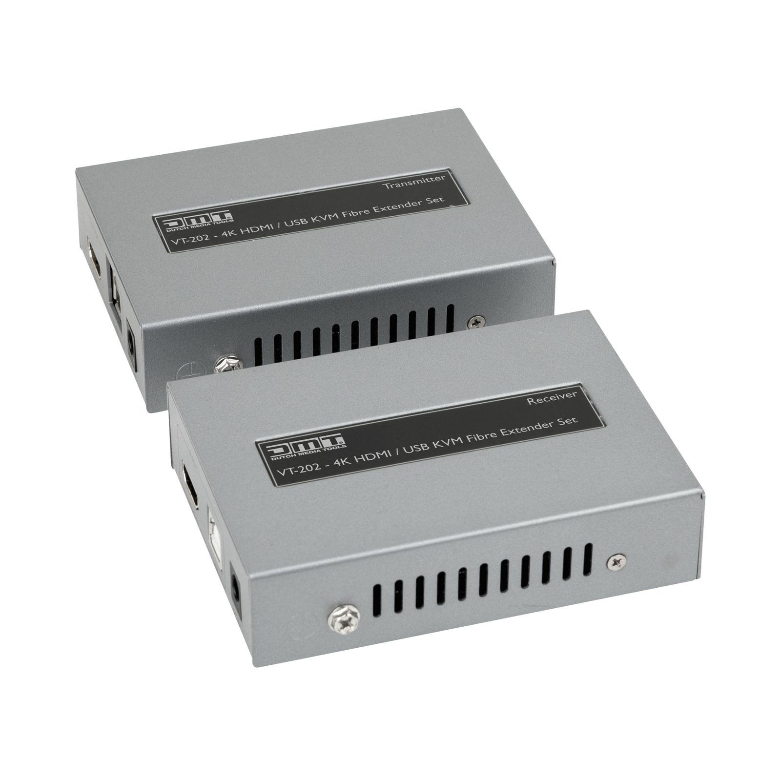 Set Extender KVM HDMI/USB Fibra 4K 30Hz 300m - DMT 101242