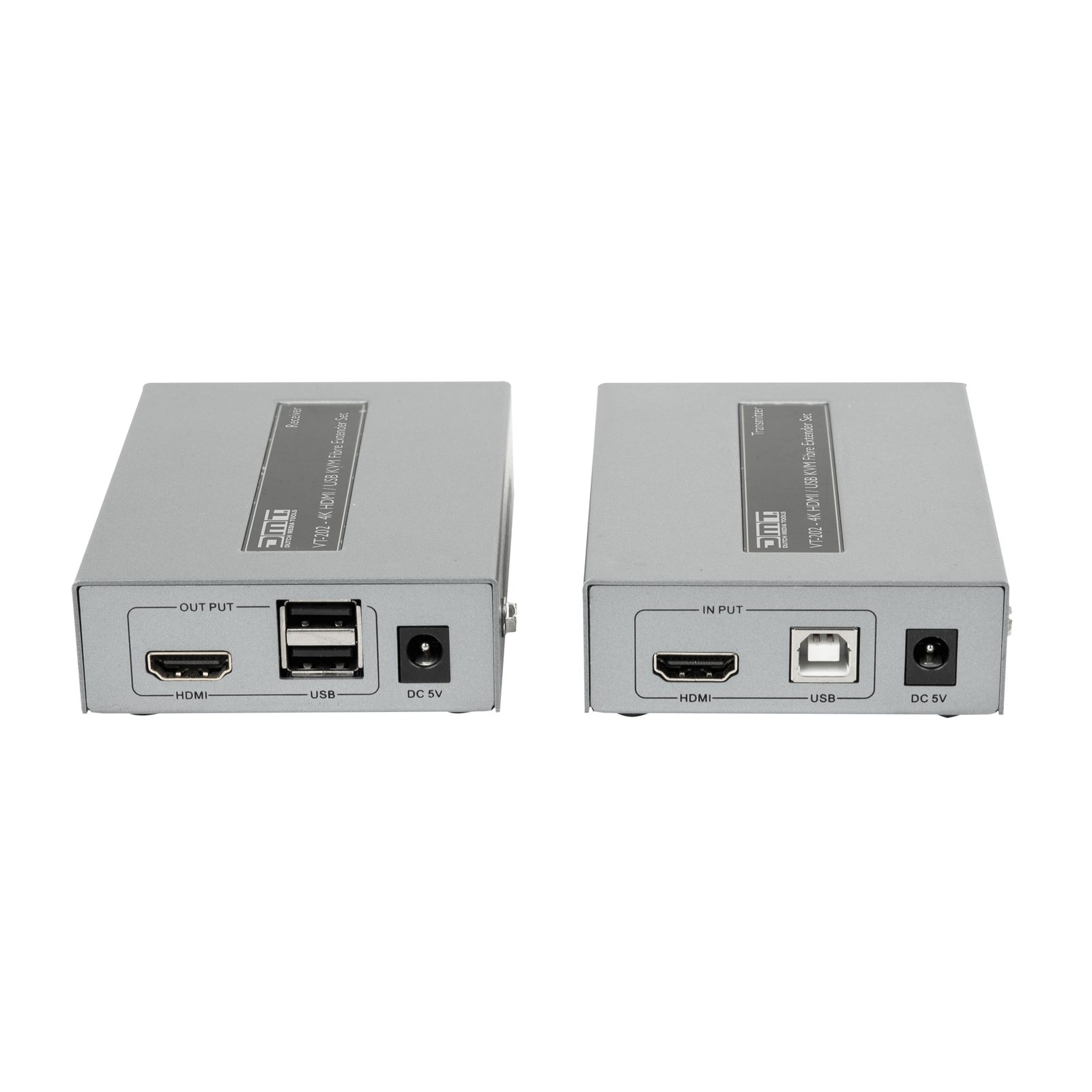 Set Extender KVM HDMI/USB Fibra 4K 30Hz 300m - DMT 101242