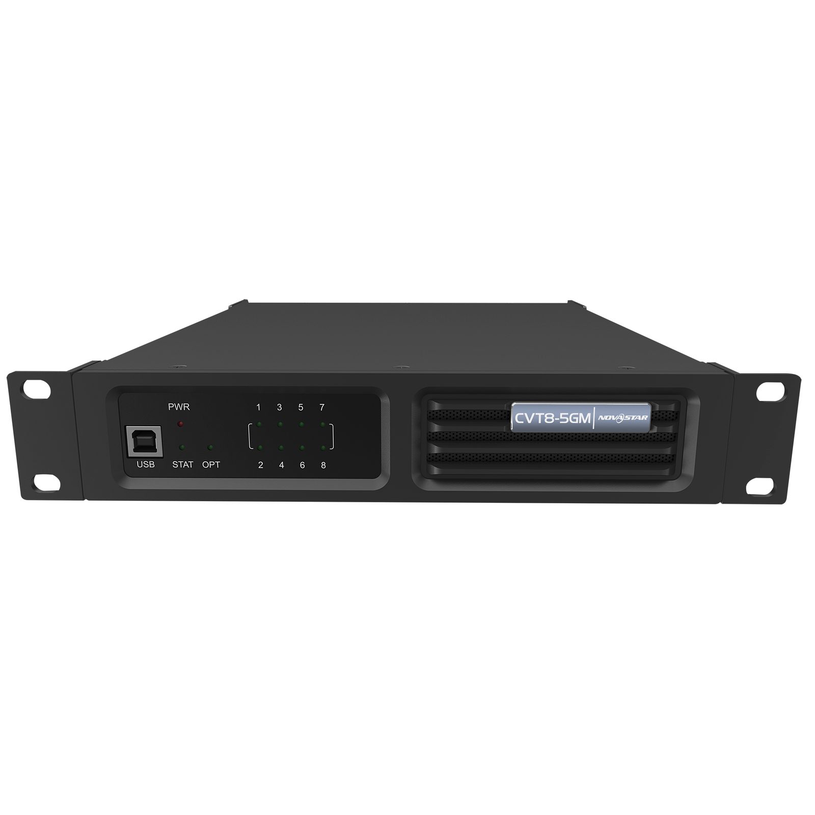Convertitore fibra ottica 40G/5G 8 porte RJ45 19" 1U - Novastar 101596