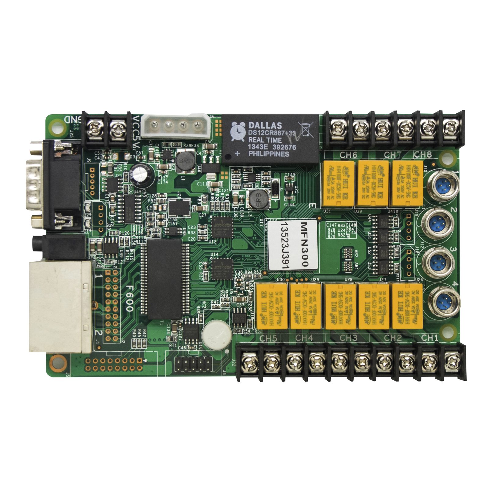 Scheda multifunzione MFN300 8 relè audio RS232 - Novastar 101614