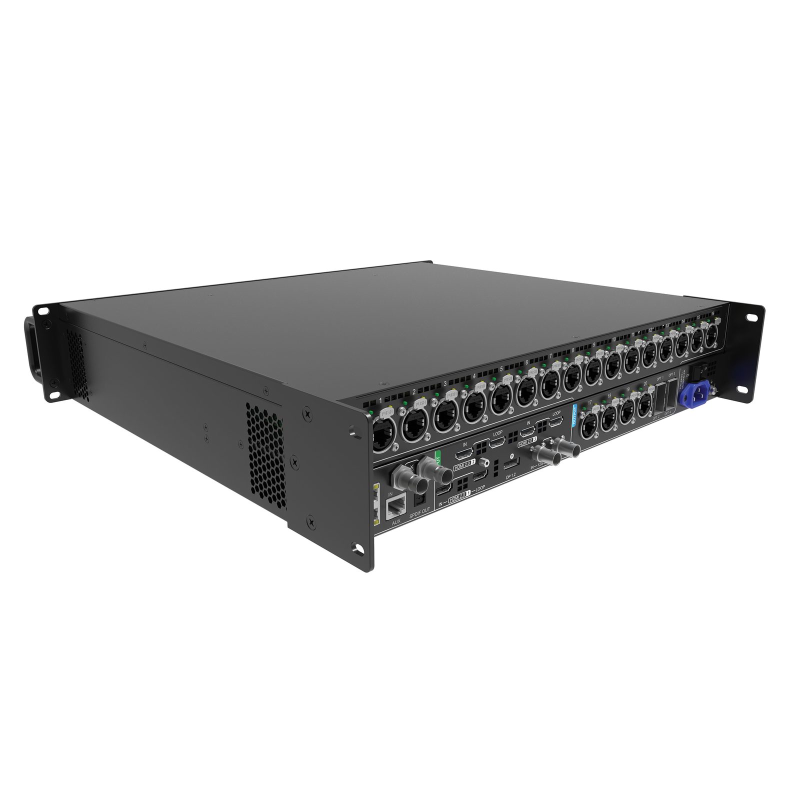 Controller LED 4K MX40 Pro HDMI2.0 DP 12G-SDI 20GbE 4SFP - Novastar 101636
