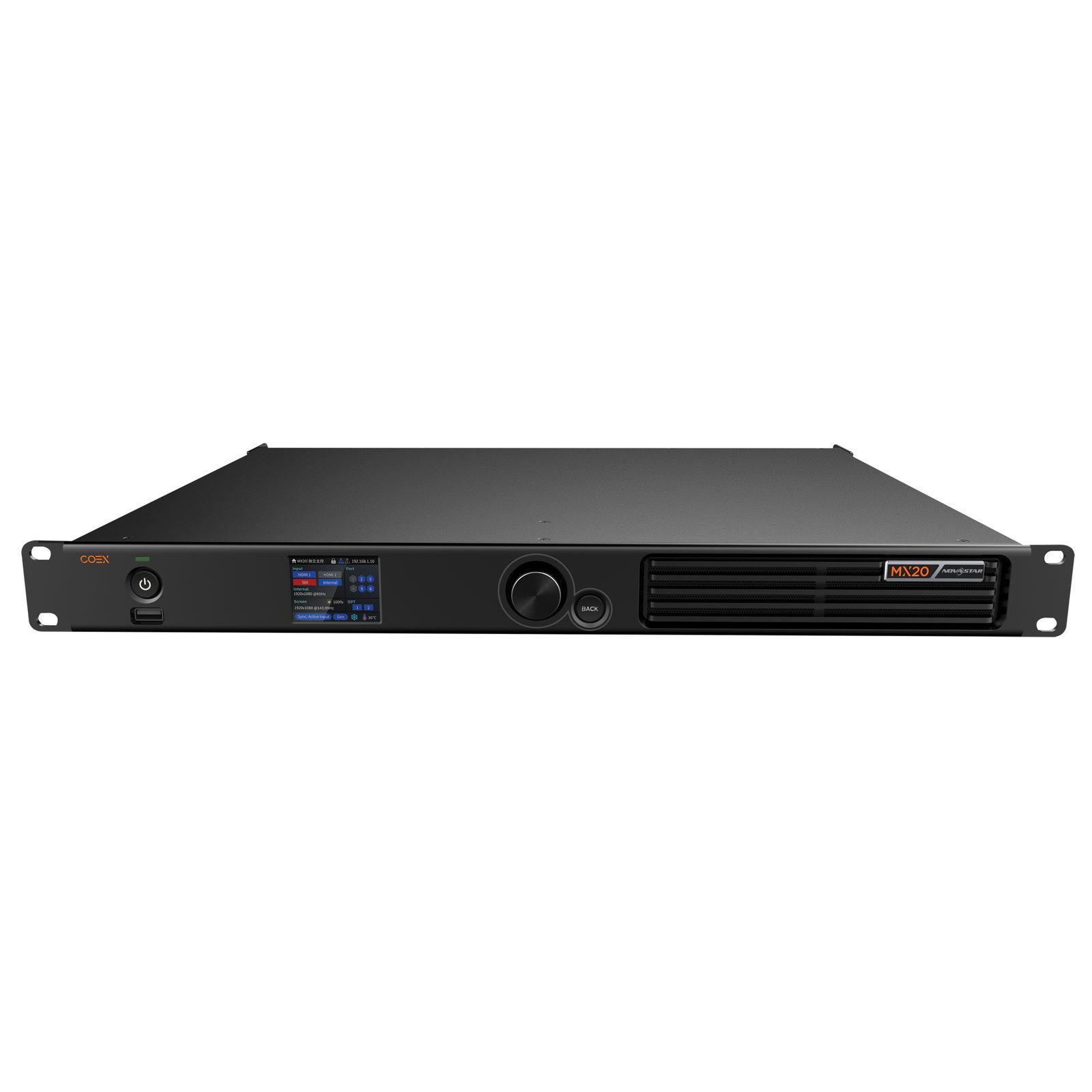 Controller LED MX20 - HDMI 1.3, 3G-SDI, 6x GbE, 2x10G ottiche - NOVASTAR 101639