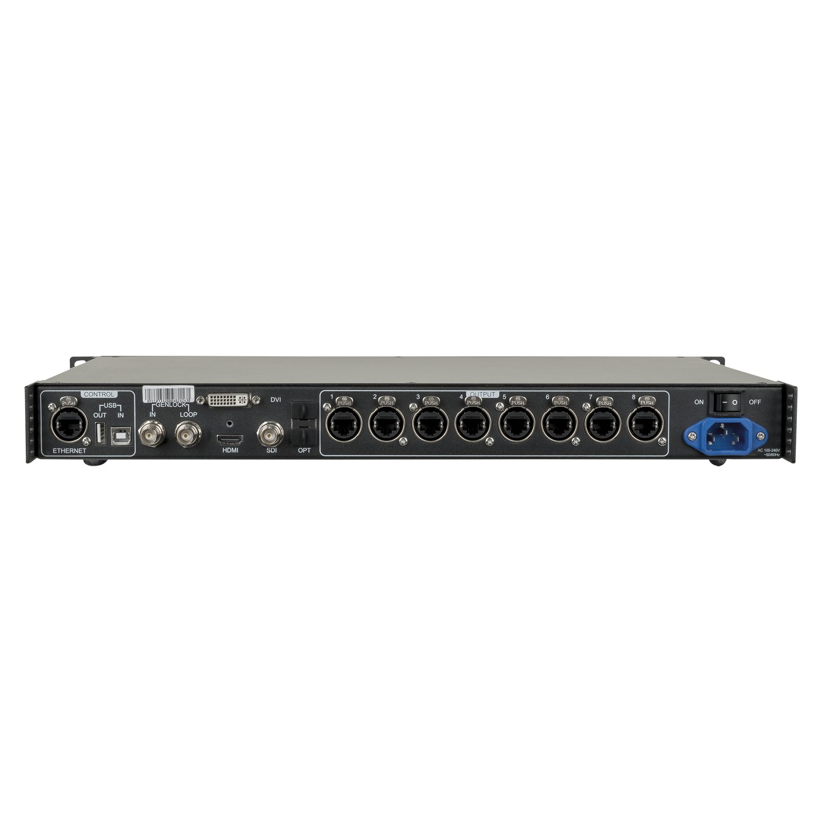 Controller LED Phobos R5 - 3840x1080@60Hz, HDMI, DVI, SDI, 8x Neutrik - NOVASTAR 101650