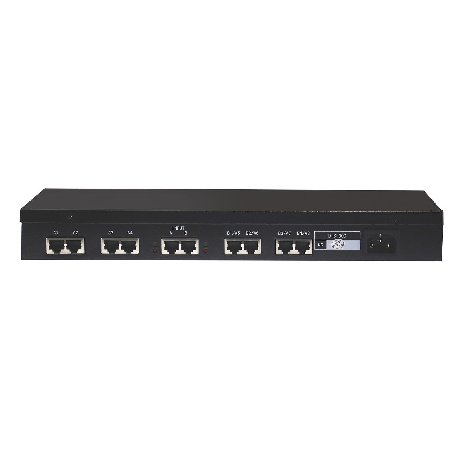 Splitter LED DIS-300 - 2 ingressi, 8 uscite RJ45 - NOVASTAR 101651