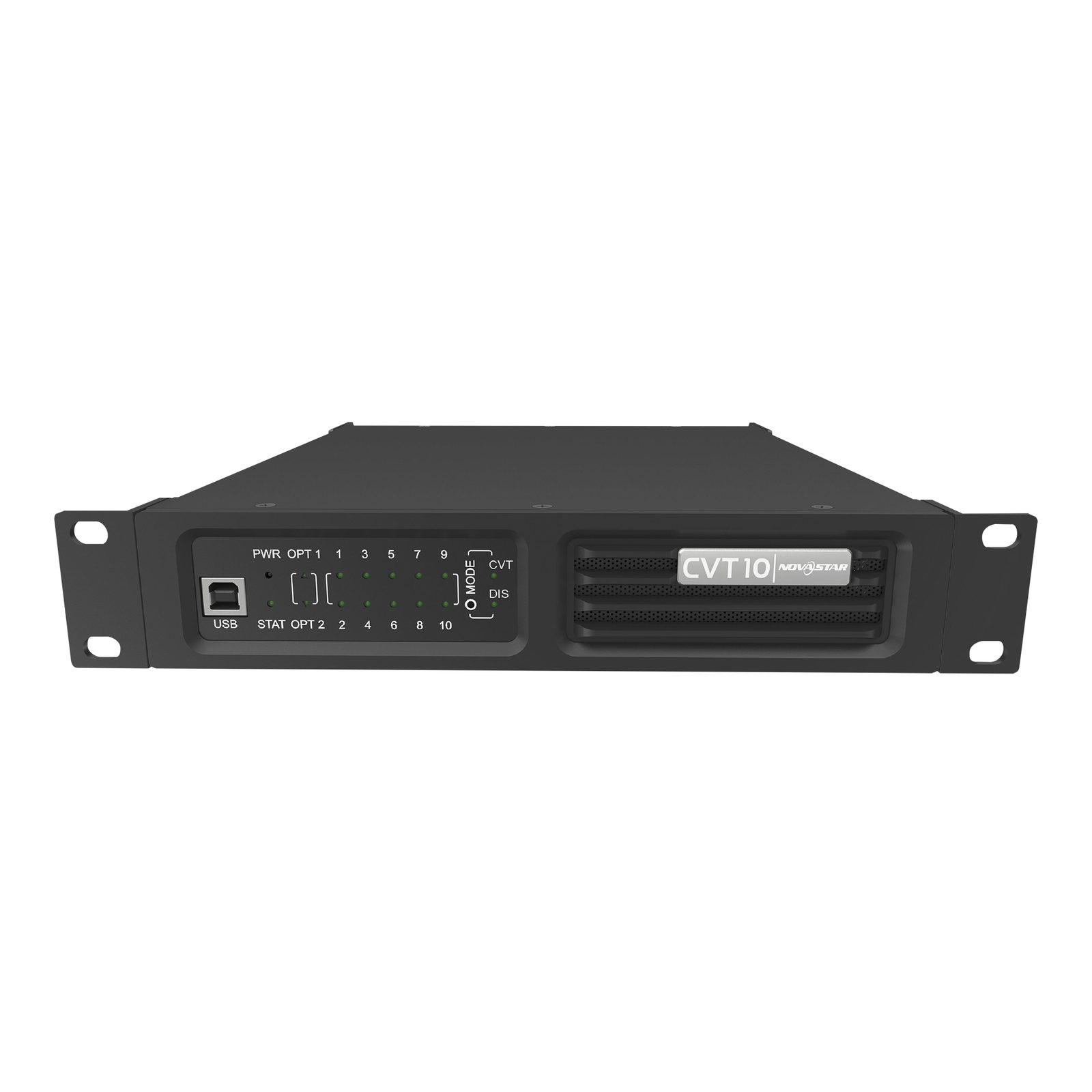 Convertitore fibra CVT10-S 10 porte Ethernet 1U - Novastar 101654