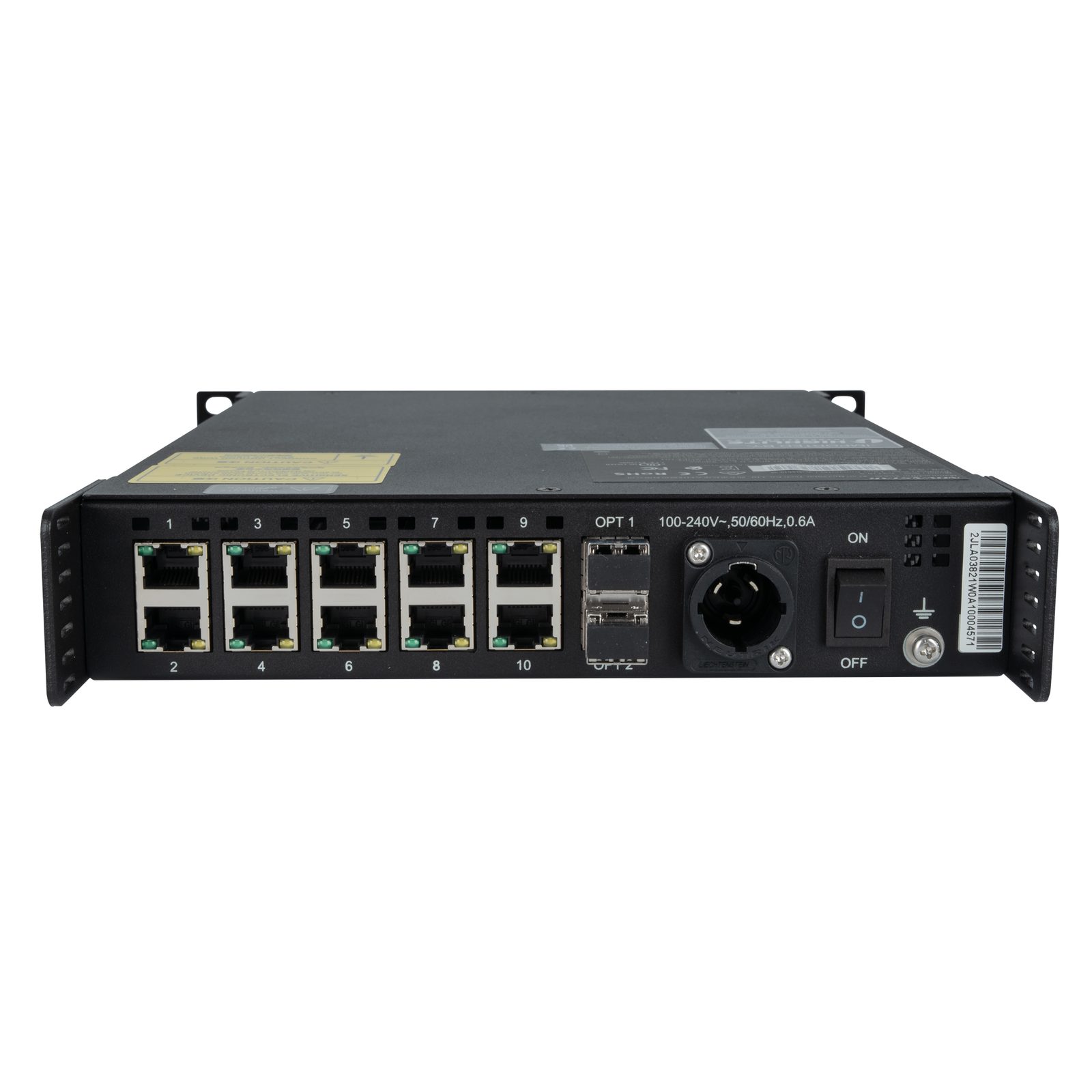 Convertitore fibra CVT10-S 10 porte Ethernet 1U - Novastar 101654