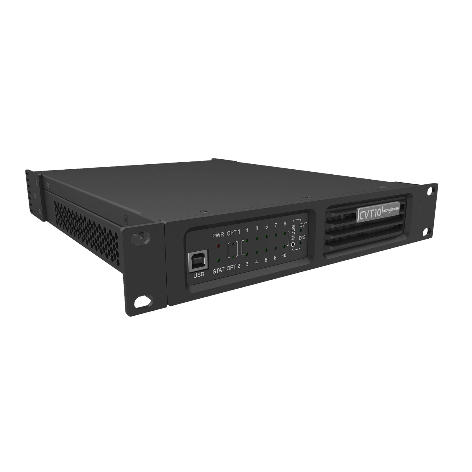 Convertitore fibra CVT10-S 10 porte Ethernet 1U - Novastar 101654