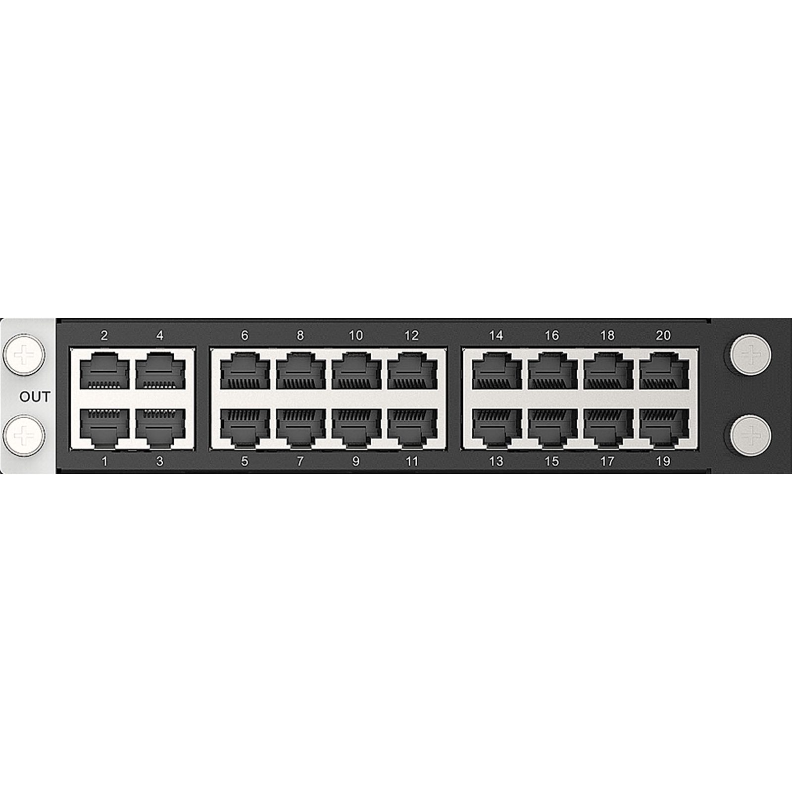 Scheda di trasmissione 20x RJ45 4K - Novastar 101671