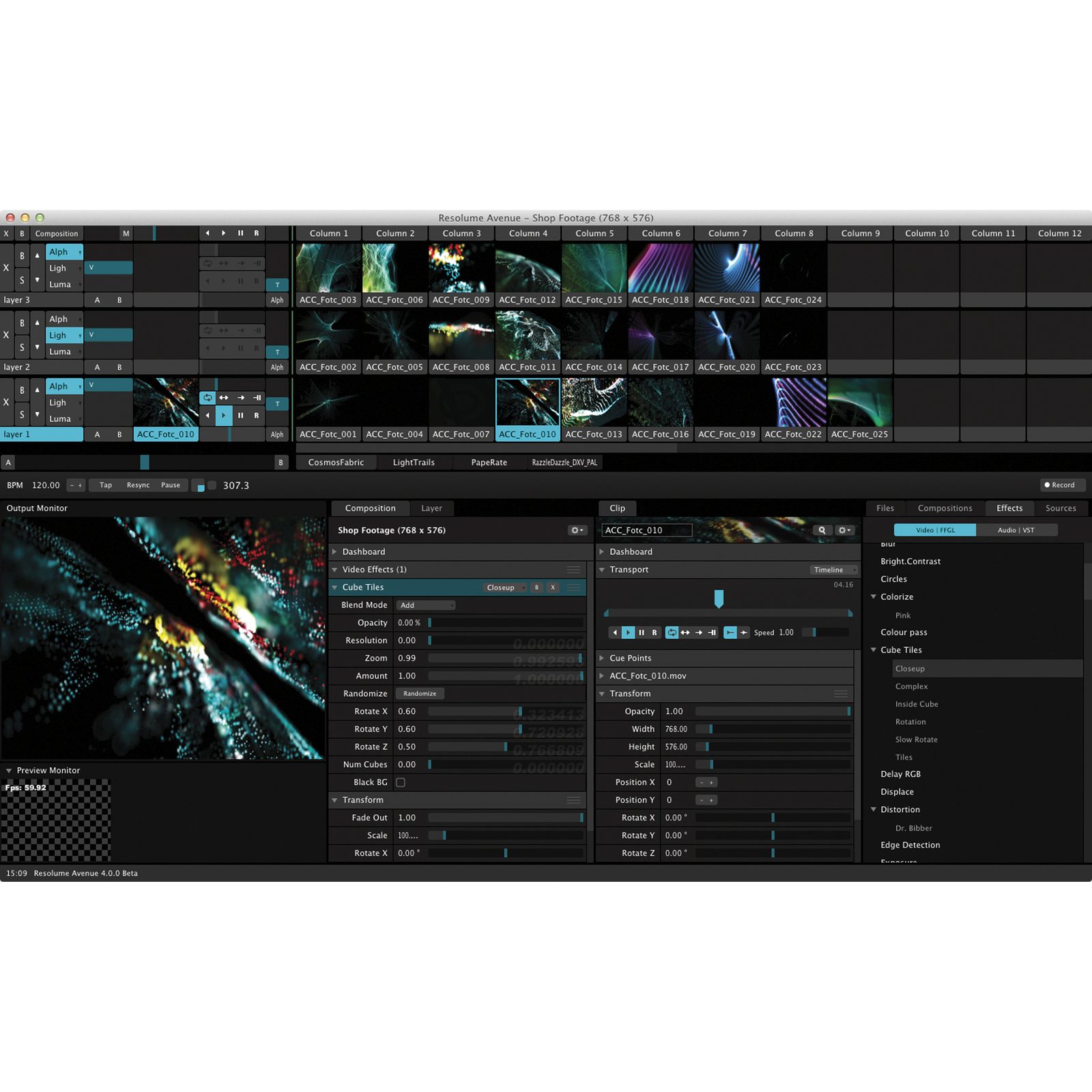 Resolume Avenue 7.0 - Licenza Software VJ - Resolume 102401