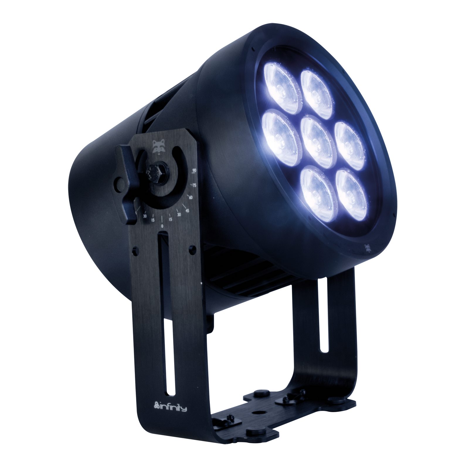 Raccoon P7/7 - Proiettore PAR LED 7-colori IP65 - Infinity 200550