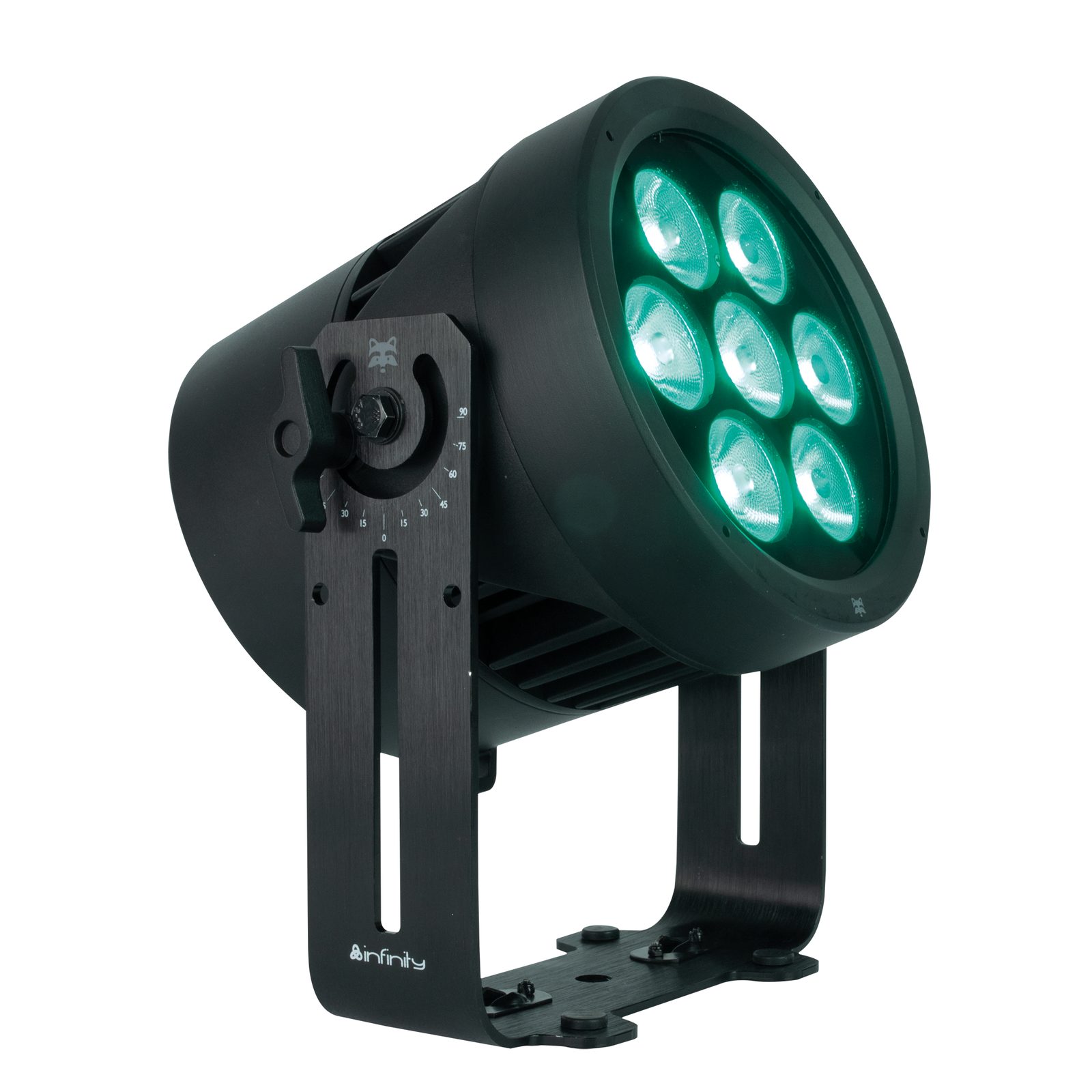 Raccoon P7/7 - Proiettore PAR LED 7-colori IP65 - Infinity 200550