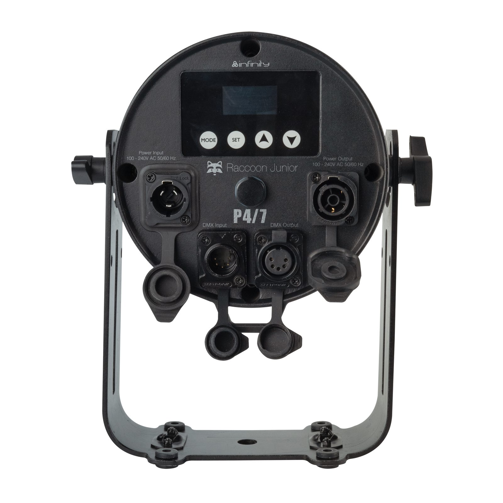 Raccoon Junior P4/7 - Proiettore PAR LED 7-colori IP65 - Infinity 200551