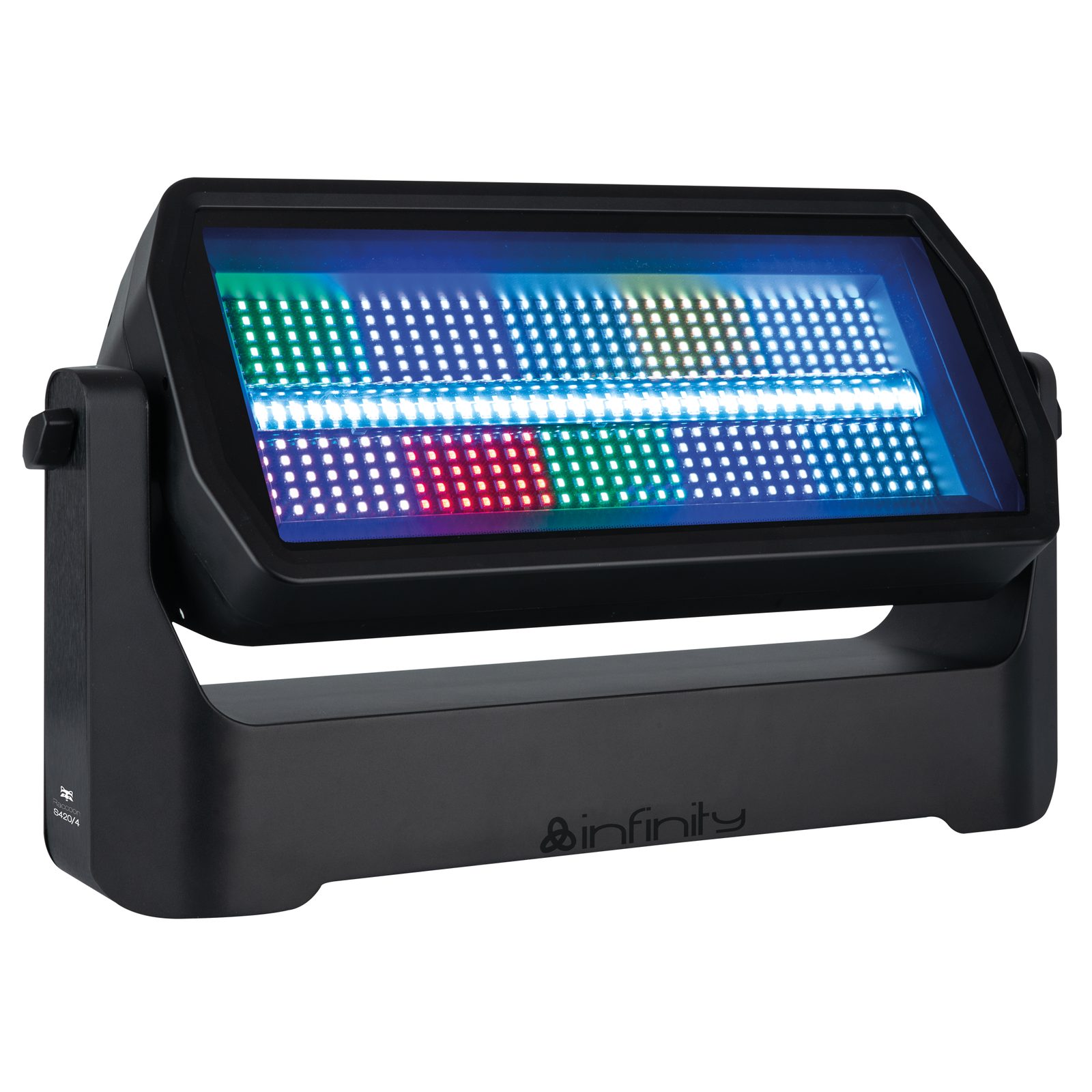 Apparecchio misto strobo/wash LED Raccoon S420/4 110° IP65 - Infinity 200600
