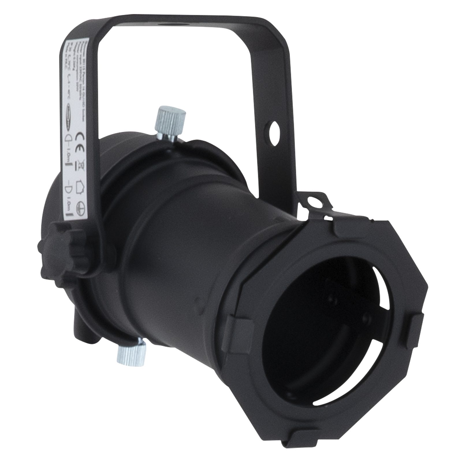 Parcan 16 Lungo GU10 Black - Showtec 30115