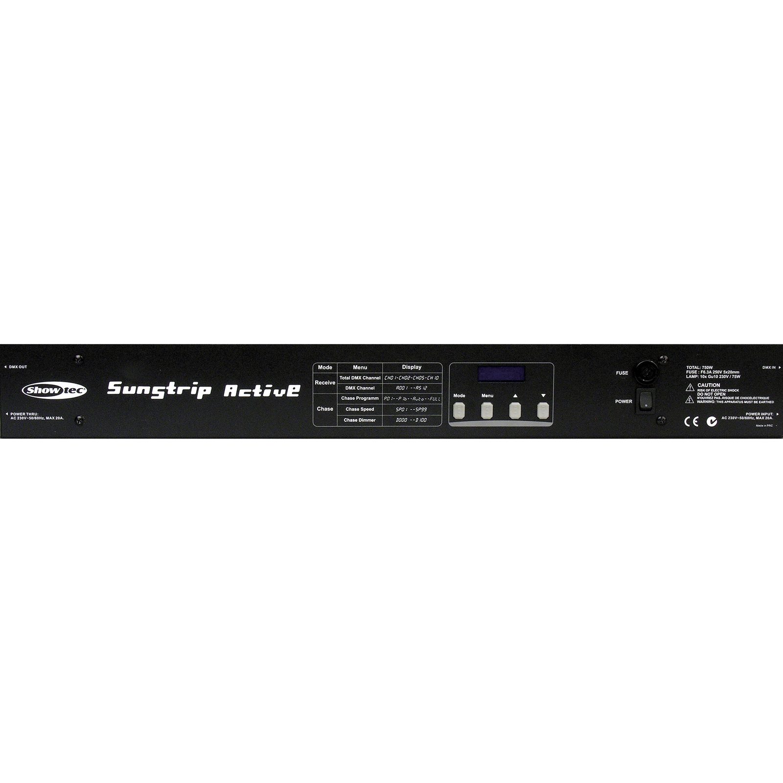 Sunstrip Active MKII 110V/60Hz 10x50W GU10 - Showtec 30751