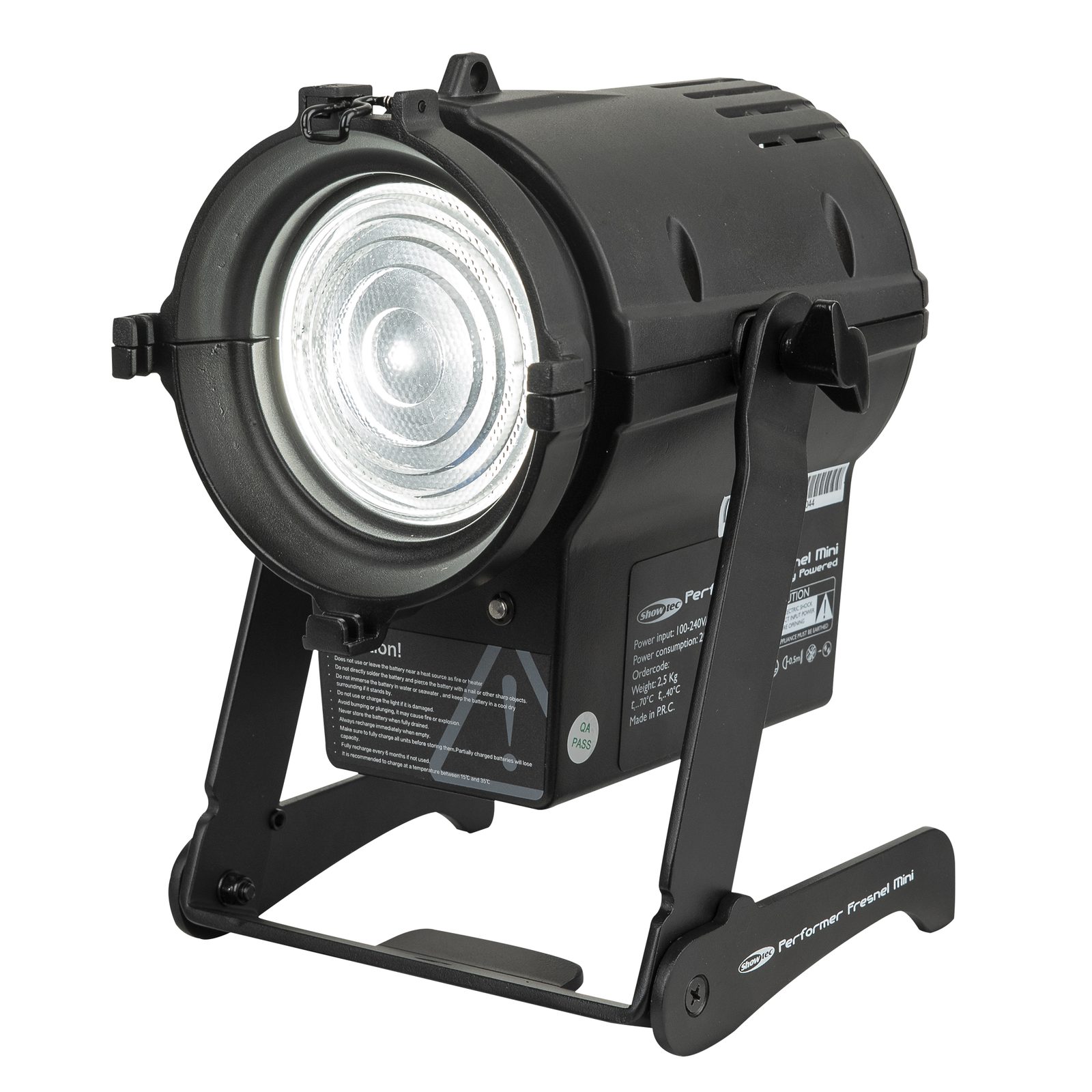 Performer Fresnel Mini DDT LED 30W Warm White compatto - Showtec 33053