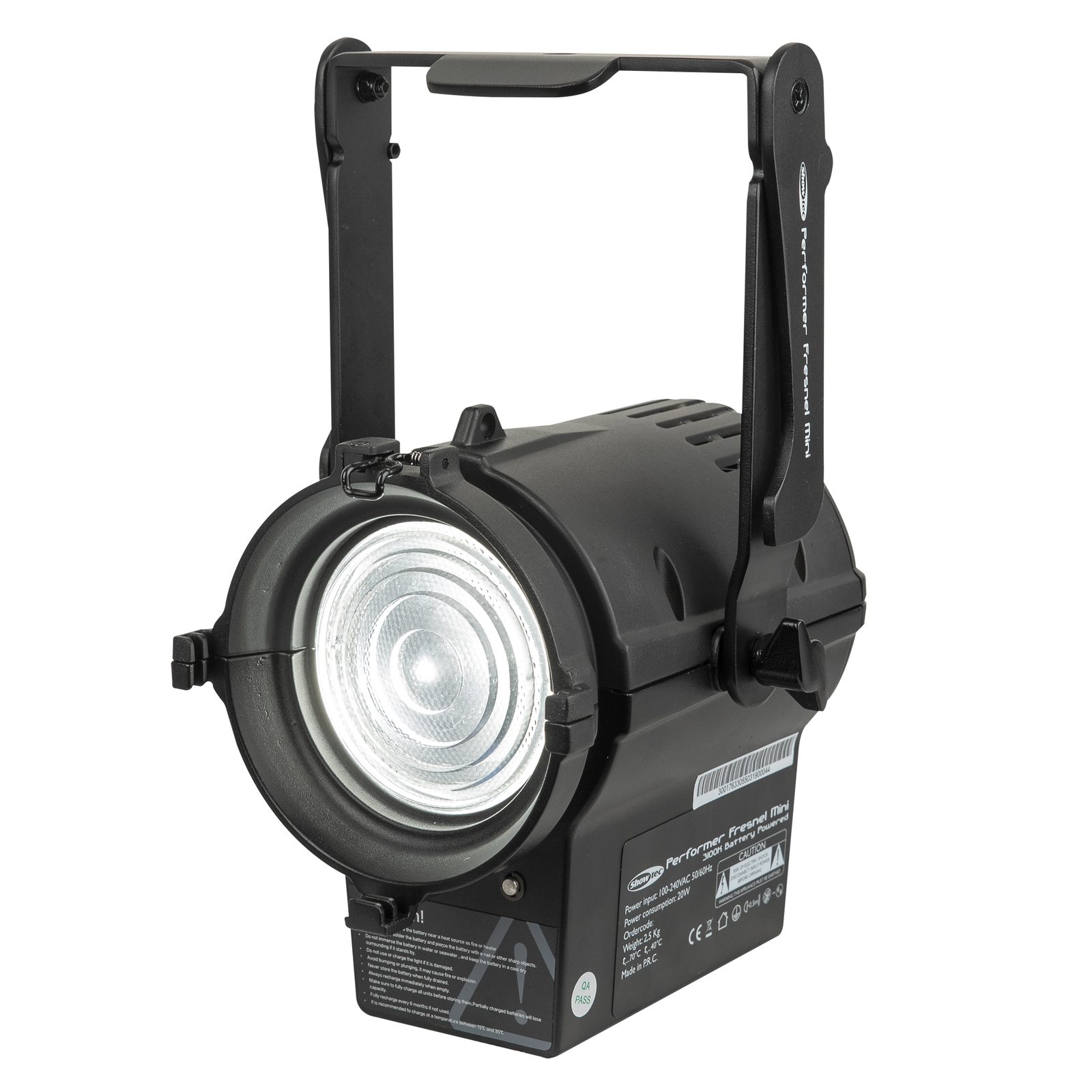 Performer Fresnel Mini DDT LED 30W Warm White compatto - Showtec 33053