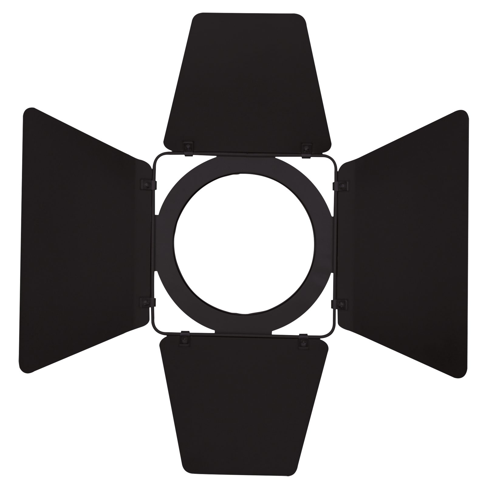Barndoor Four-Leaves metal Black per Performer Fresnel Mini - Showtec 33056