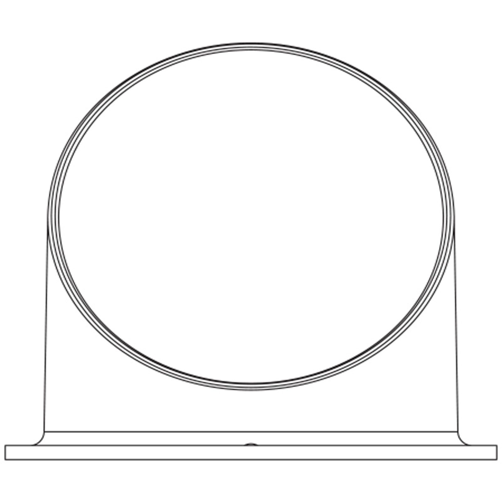Paraluce per Performer Fresnel Mini Alluminio Nero - Showtec 33085