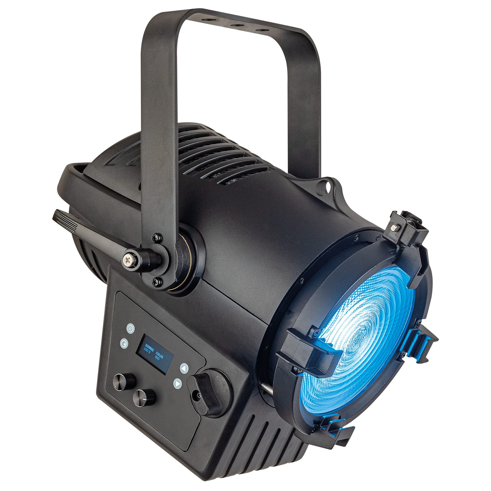 Fresnel LED 200W RGBALC CRI 97 zoom 10-50° - Showtec 33133