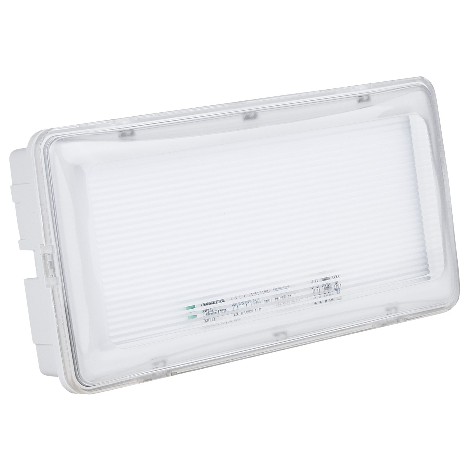 Luce di emergenza LED 400lm IP65 bianco - Showgear 34000