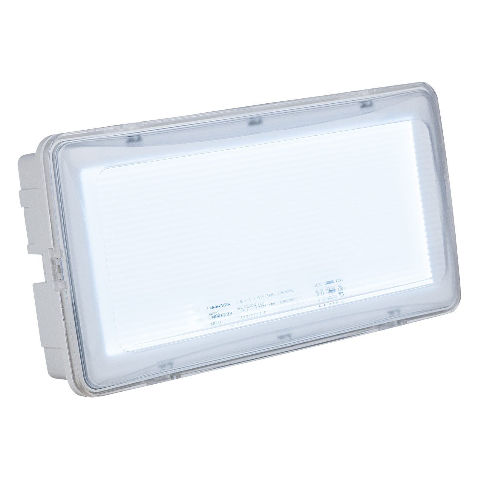 Luce di emergenza LED 400lm IP65 bianco - Showgear 34000