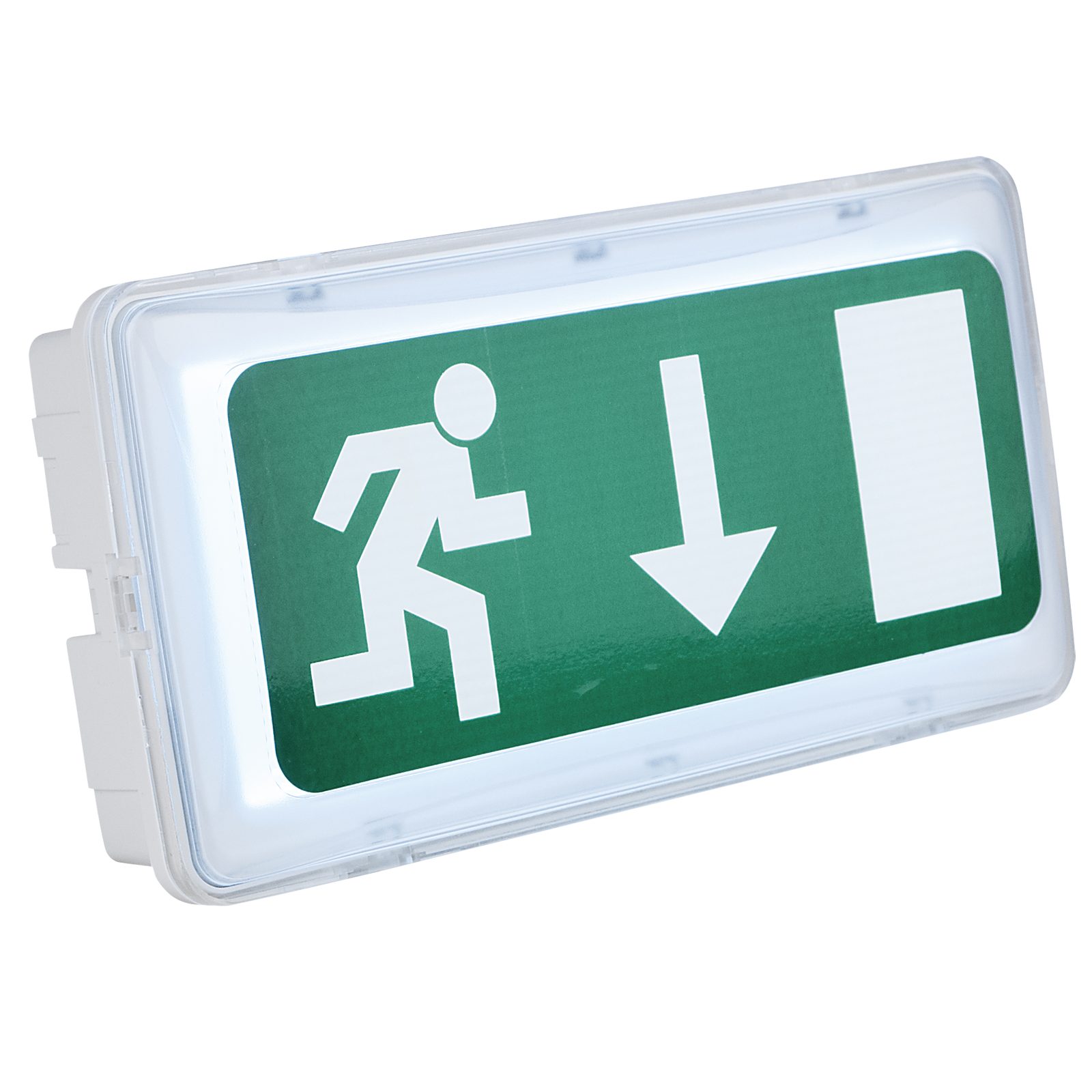 Luce di emergenza LED 400lm IP65 bianco - Showgear 34000