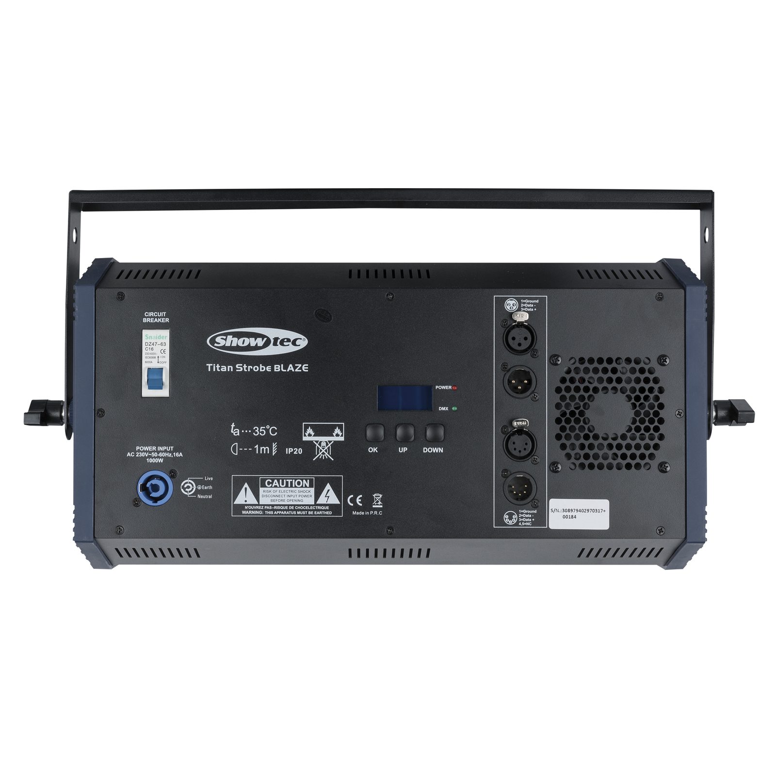 Titan Strobe BLAZE 1500W Xenon RGB - Showtec 40297