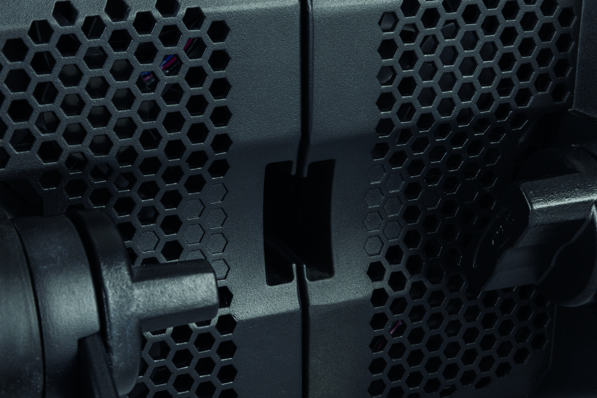 Titan Connection Block accoppiatore metallico nero - Showtec 40352