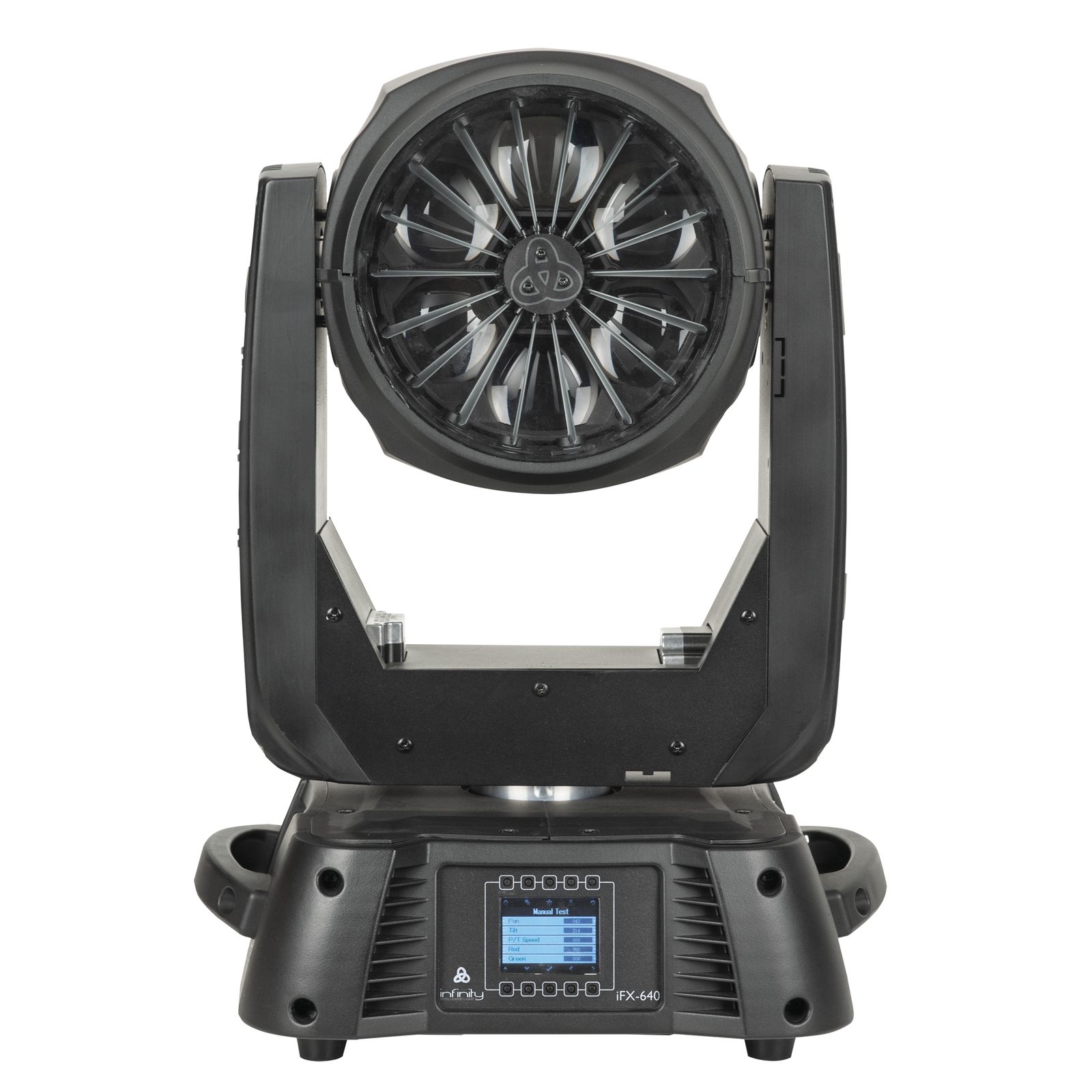 iFX-640 Testa mobile LED RGBW 6x40W, zoom 5-36°, controllo pixel - Infinity 41552