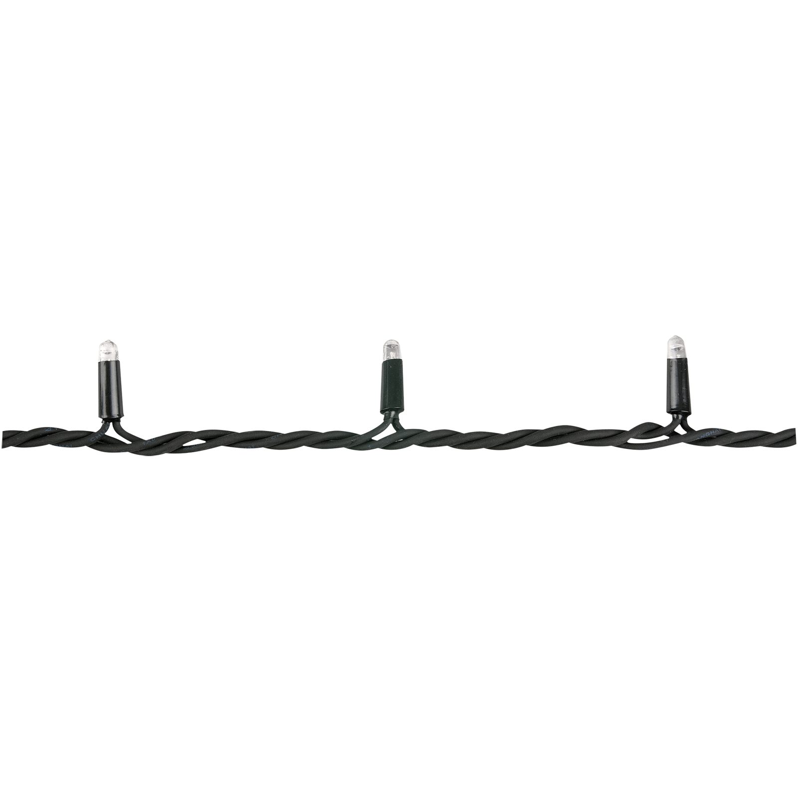 Corda luminosa LED bianco caldo 100 LED 10m IP66 - Showtec 41700