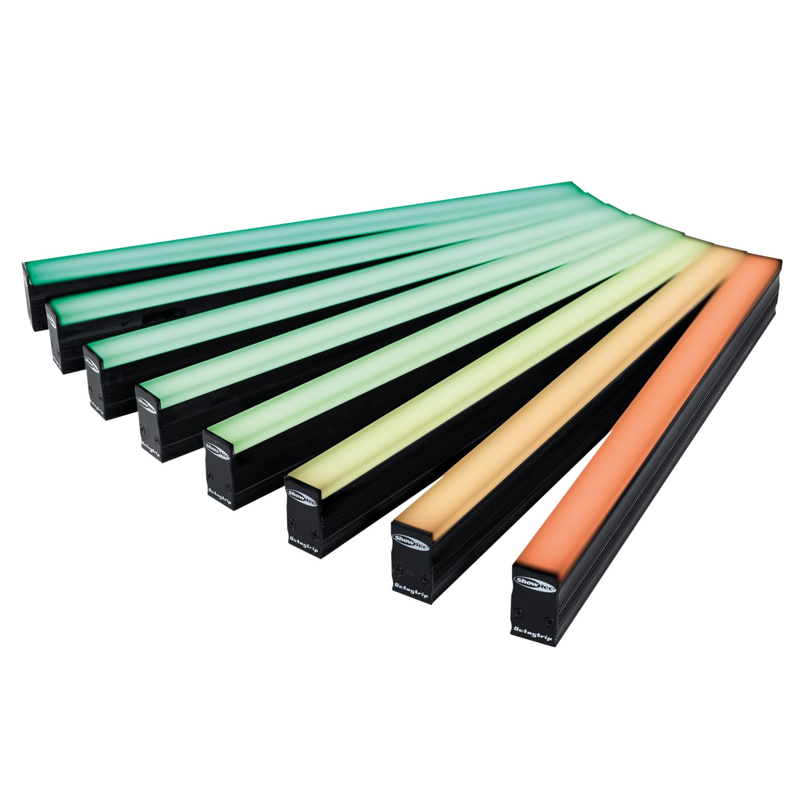 Set LED Octostrip MKII - 8 strisce RGB 50cm, 25W, DMX/Art-Net - Showtec 42235