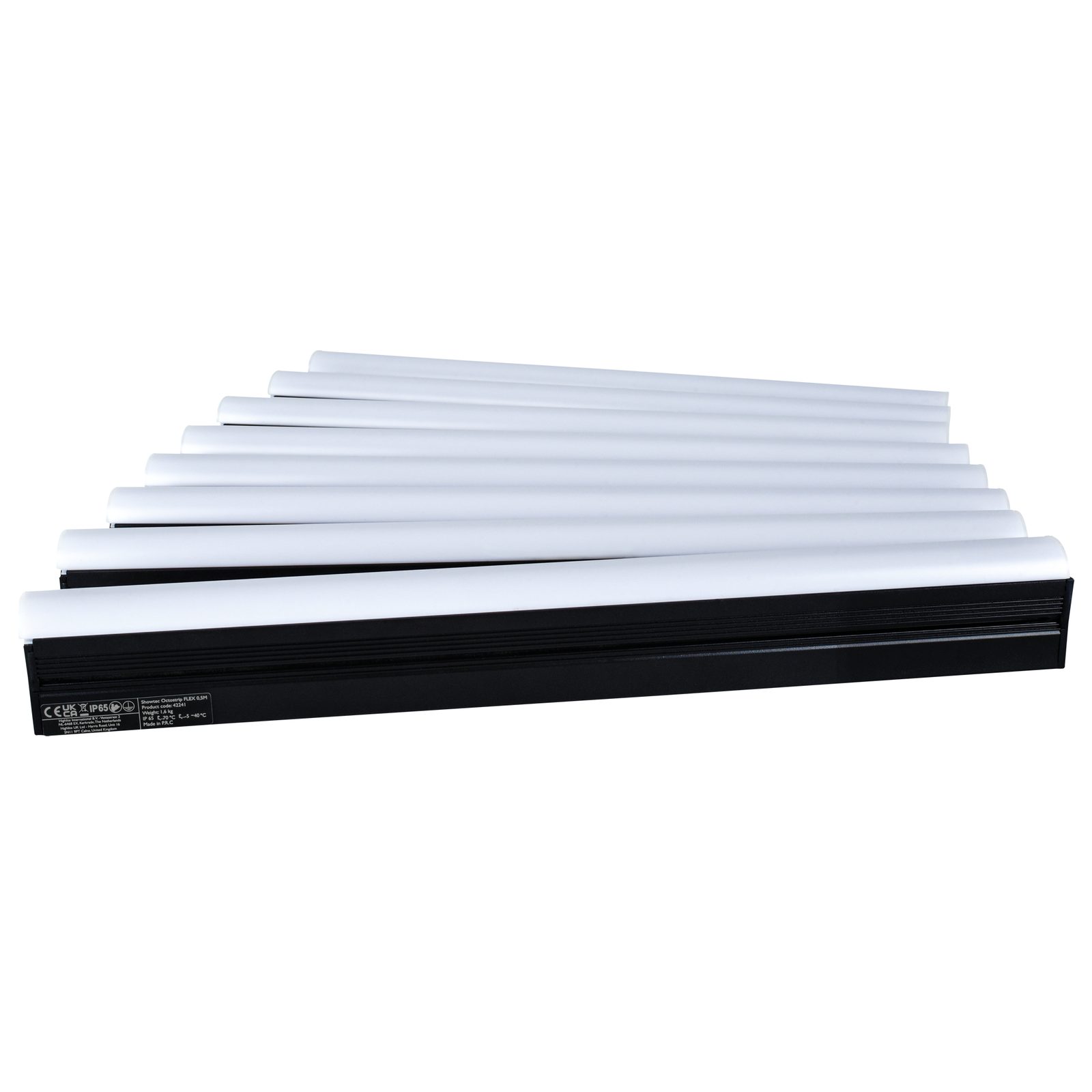 Set Octostrip FLEX 0.5m - 8 strisce LED RGBW IP65, controller DMX/Art-Net - Showtec 42241
