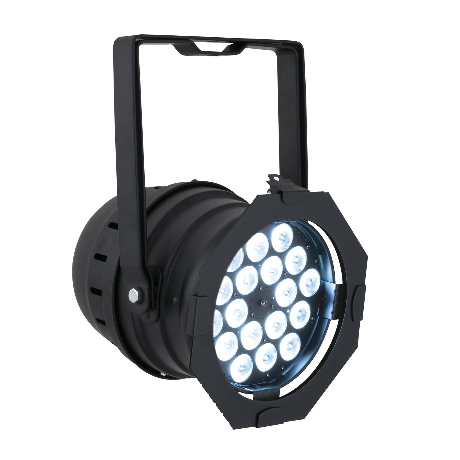 LED Par 64 Short Q4-18 18x8W RGBW Nero - Showtec 42468