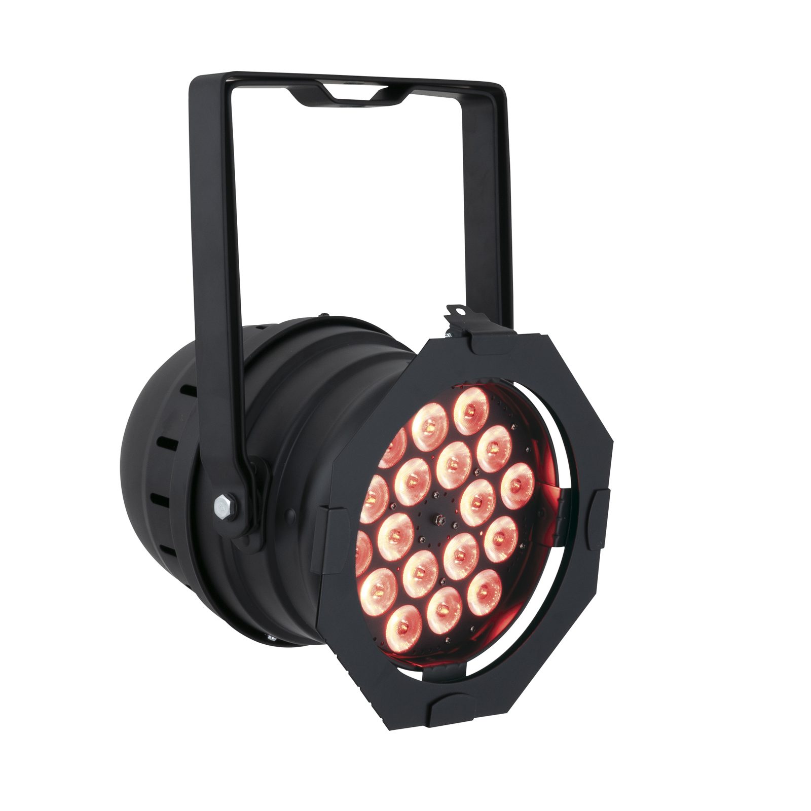 LED Par 64 Short Q4-18 18x8W RGBW Nero - Showtec 42468