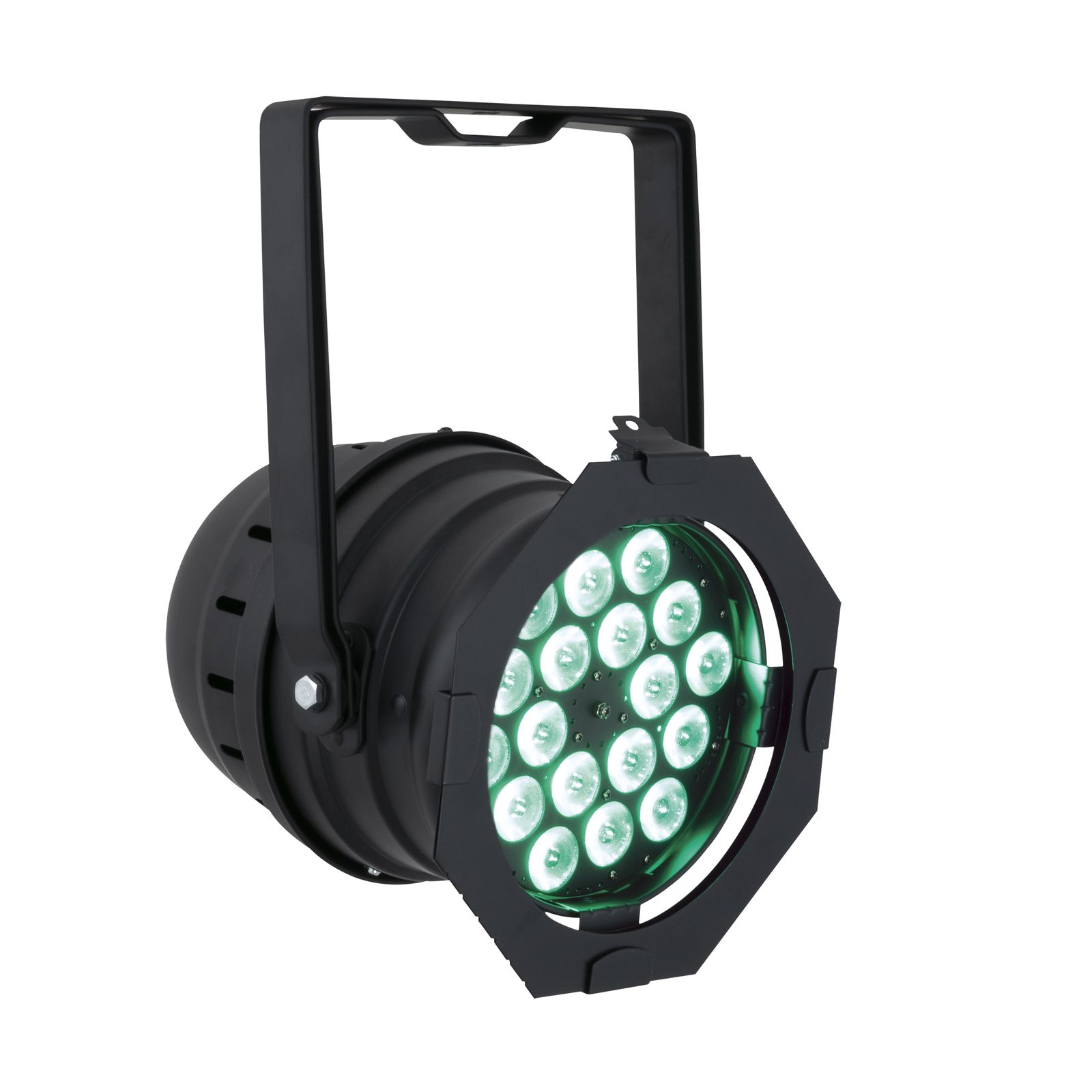 LED Par 64 Short Q4-18 18x8W RGBW Nero - Showtec 42468