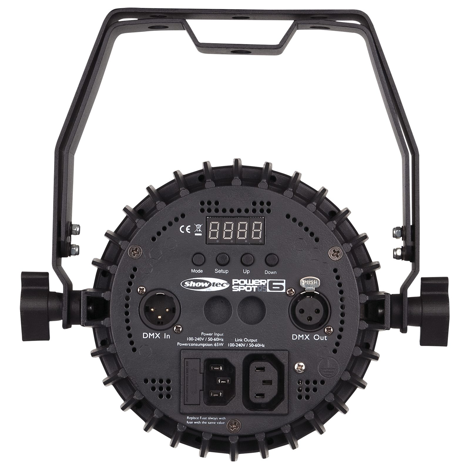 Power Spot 6 Q5 LED RGBWA 6x10W - Showtec 42574
