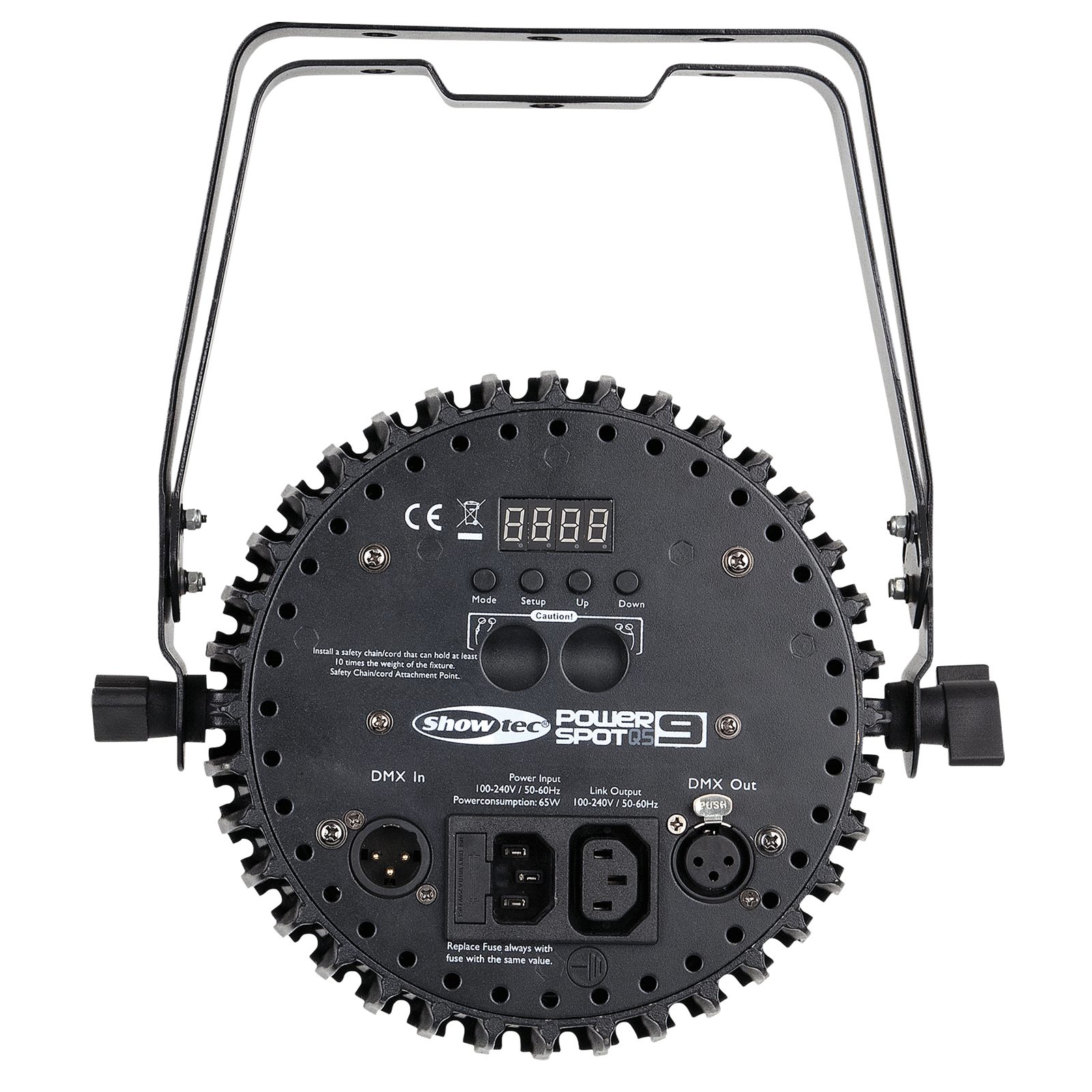 Power Spot 9 Q5 LED RGBWA 6x10W - Showtec 42575