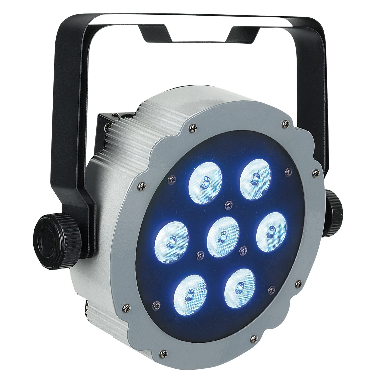 Compact Par 7 Tri Grey LED RGB 7x3W 40° - Showtec 42580