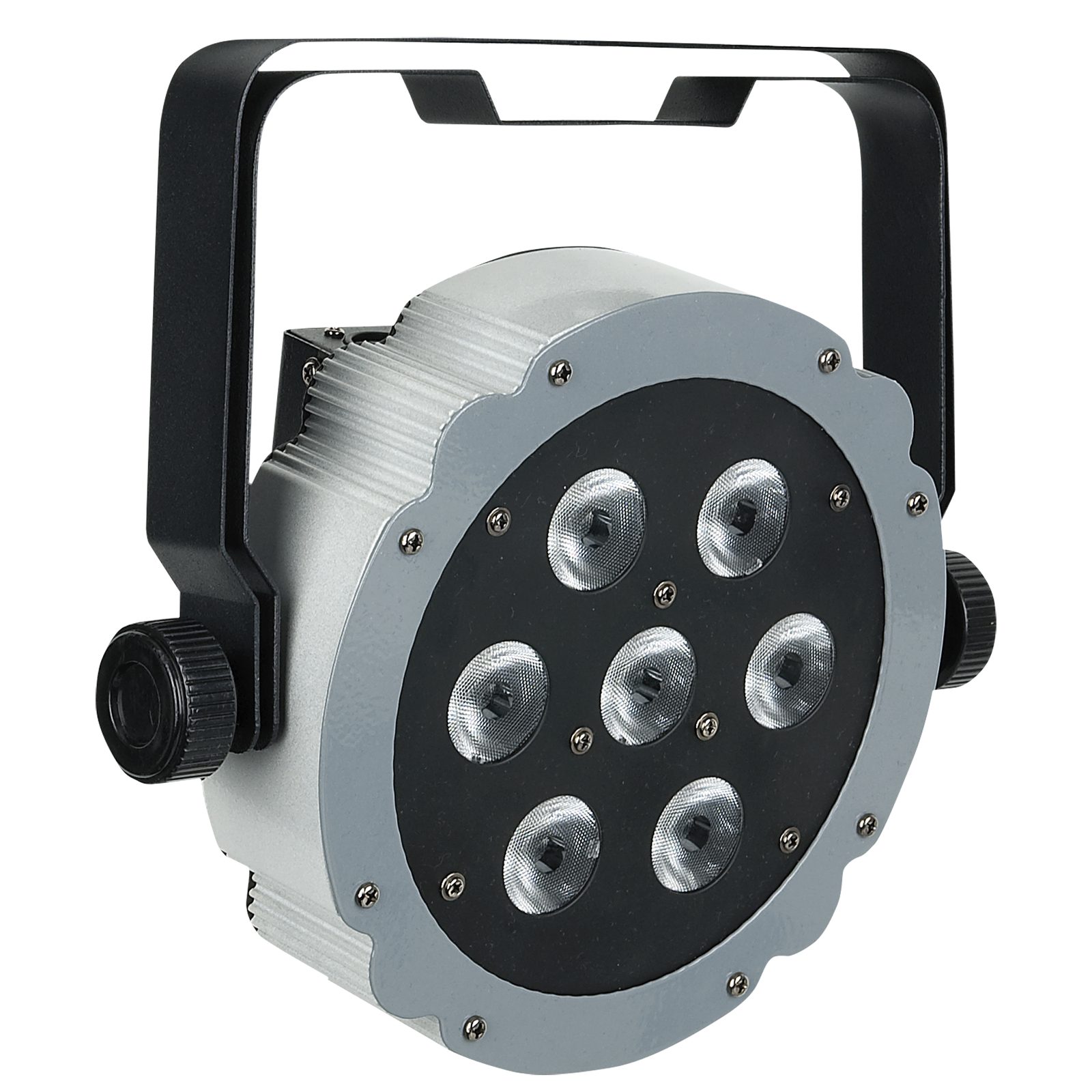 Compact Par 7 Q4 Grey LED RGBW 7x4W 21° - Showtec 42582