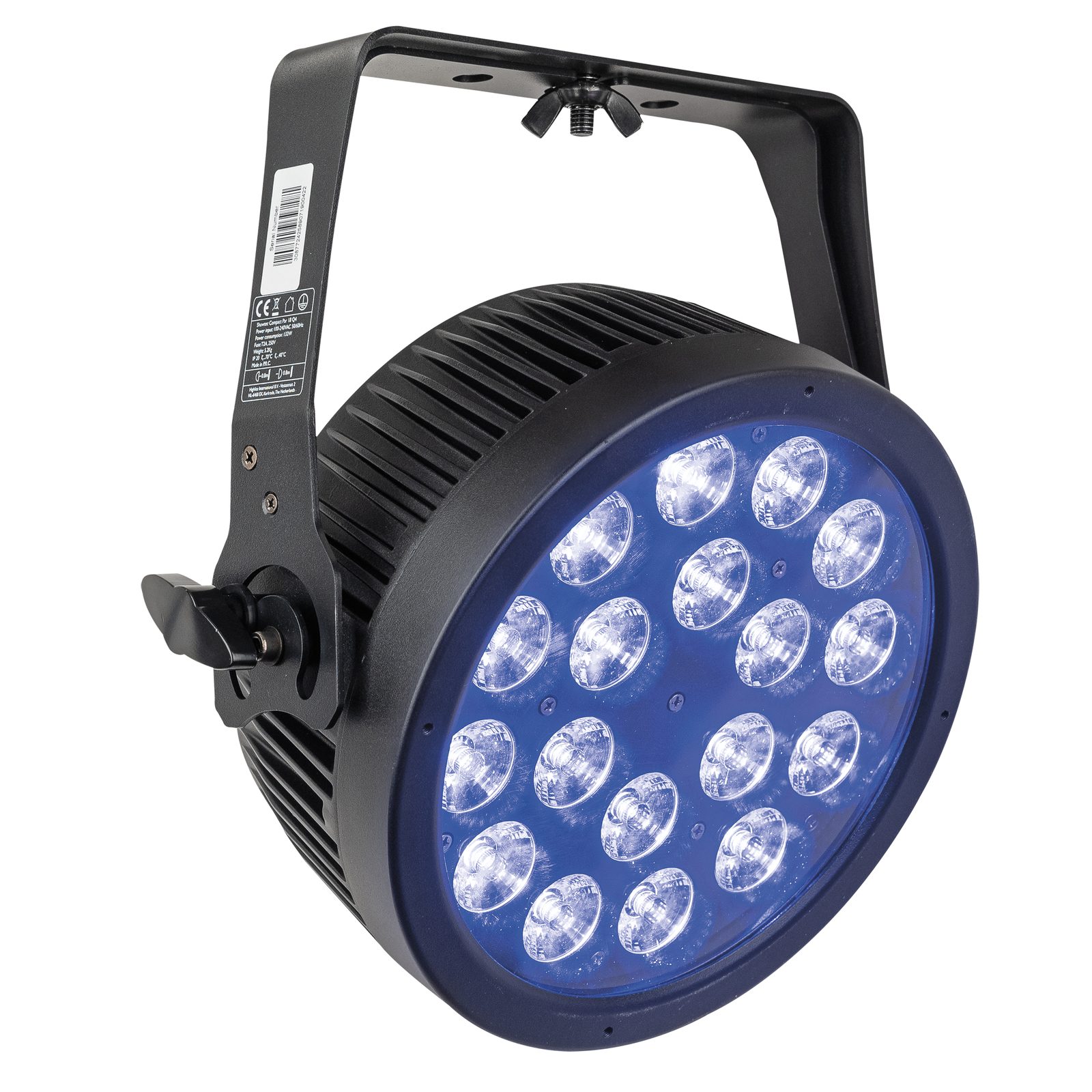 Compact Par 18 Q4 Black - Showtec 42589