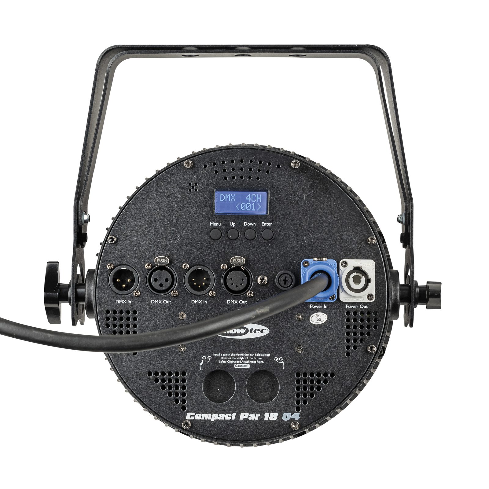 Compact Par 18 Q4 Black - Showtec 42589