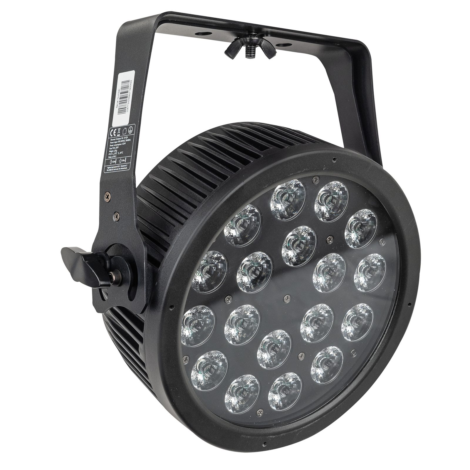 Compact Par 18 Q4 Black - Showtec 42589