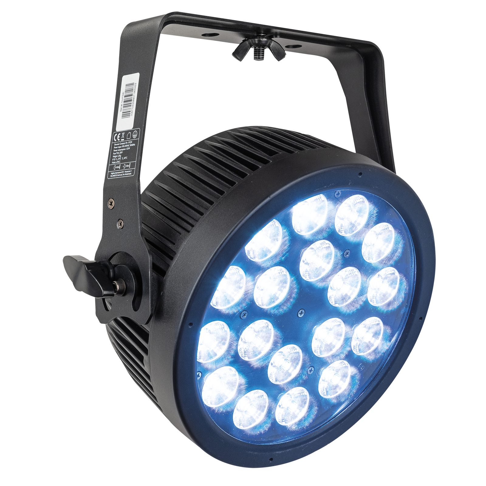 Compact Par 18 Q4 Black - Showtec 42589