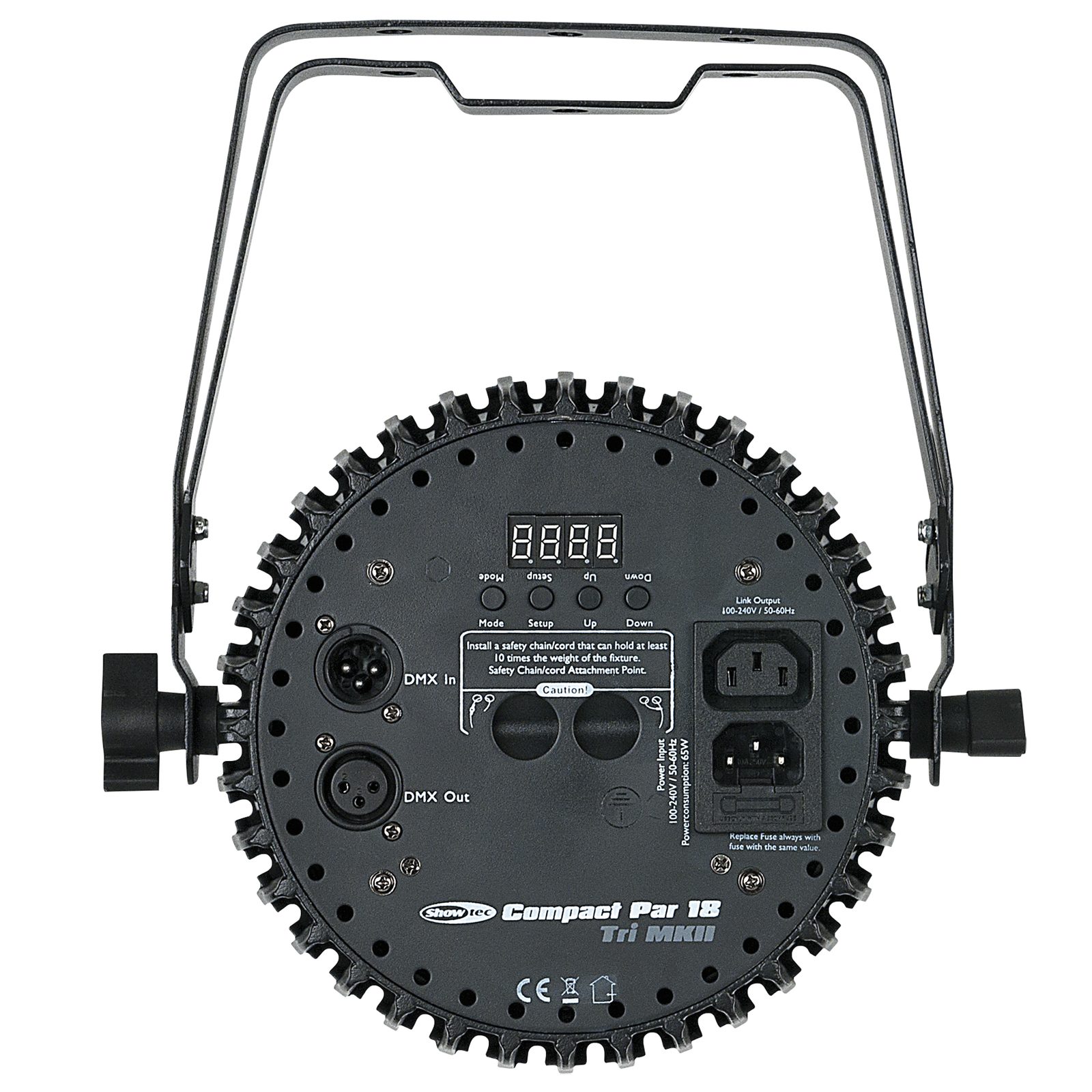 Compact Par 18 MKII Black - Showtec 42592