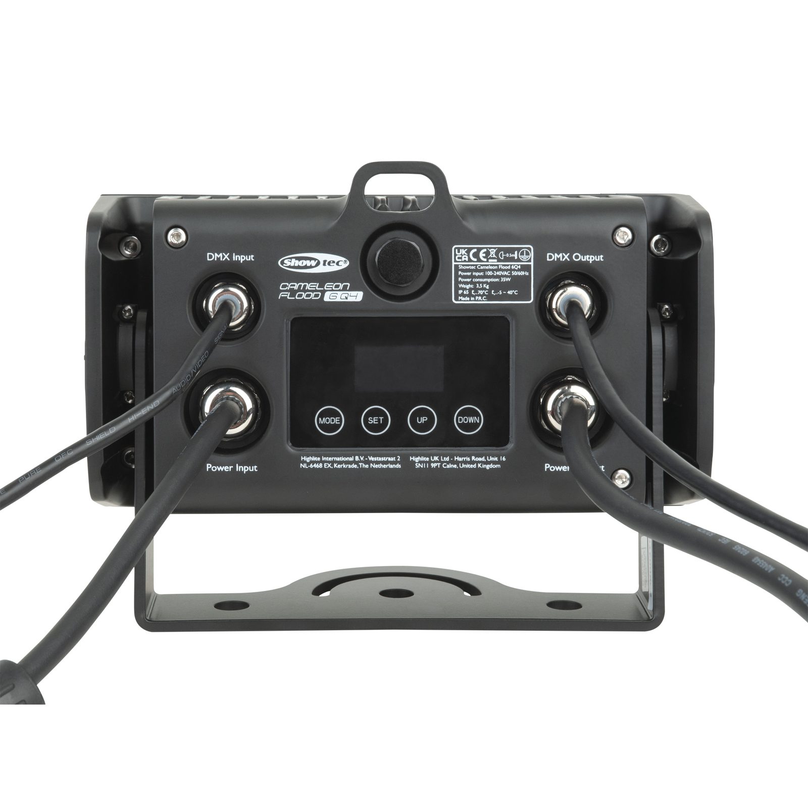 Cameleon Flood 6 Q4 - Flood LED RGBW 6x5W IP65 40° - Showtec 42672