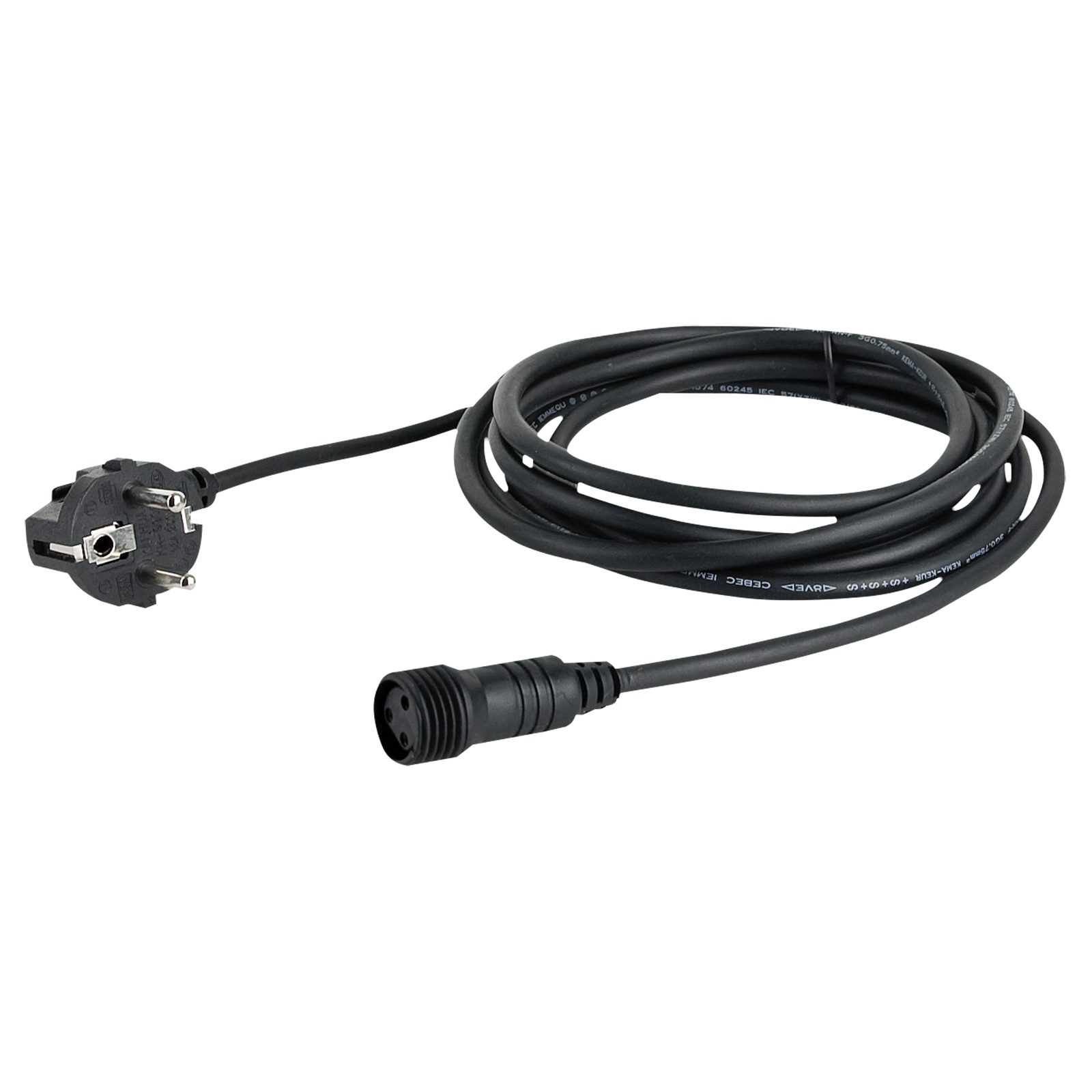 Cavo di alimentazione IP65 3m con spina Schuko per Cameleon - Showtec 42706