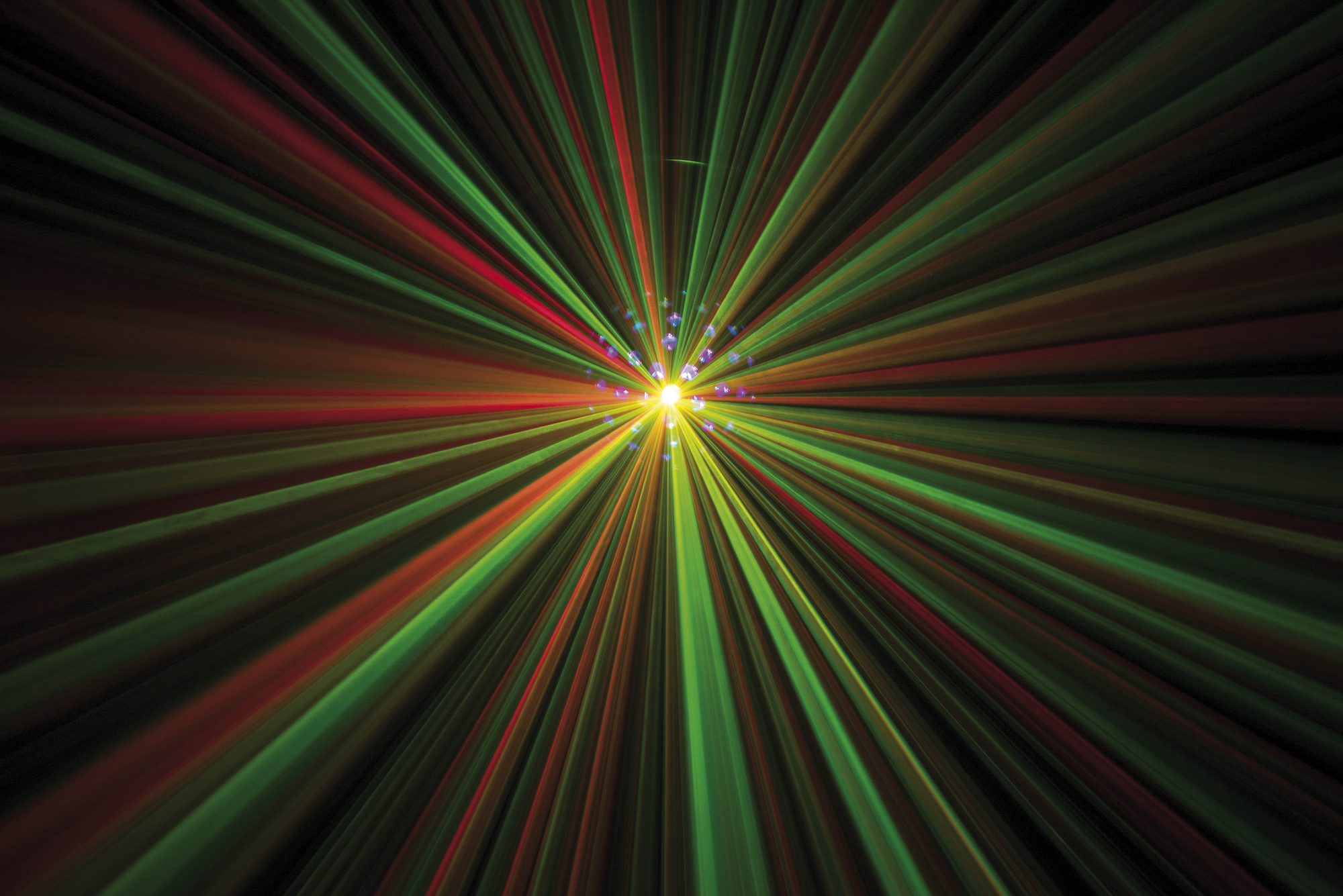Sfera Specchiata Colourburst RGBW Laser Rosso/Verde - Showtec 43163