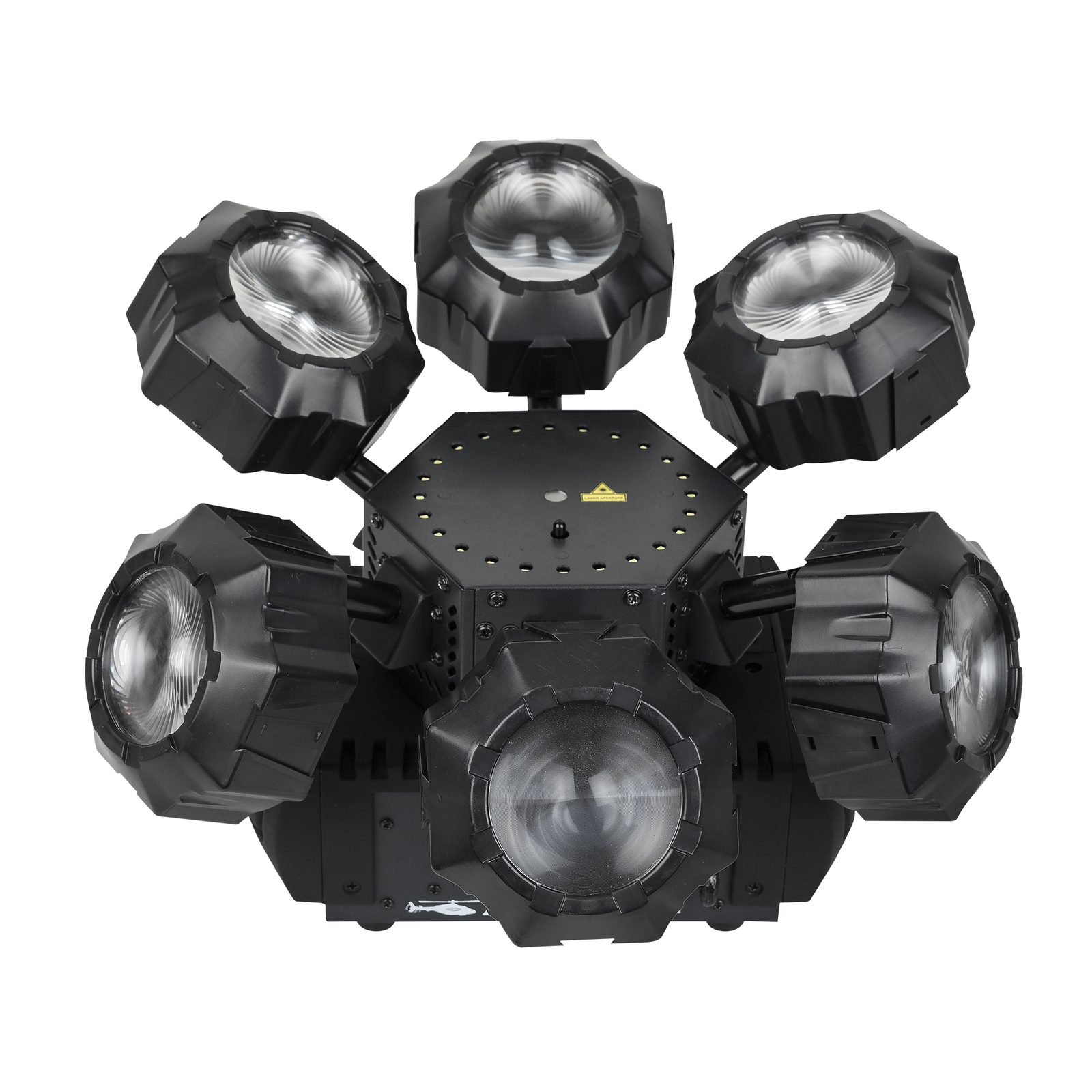 Effetto Multi-Luce Airwolf 6 Fasci RGBW Strobo Laser - Showtec 43164