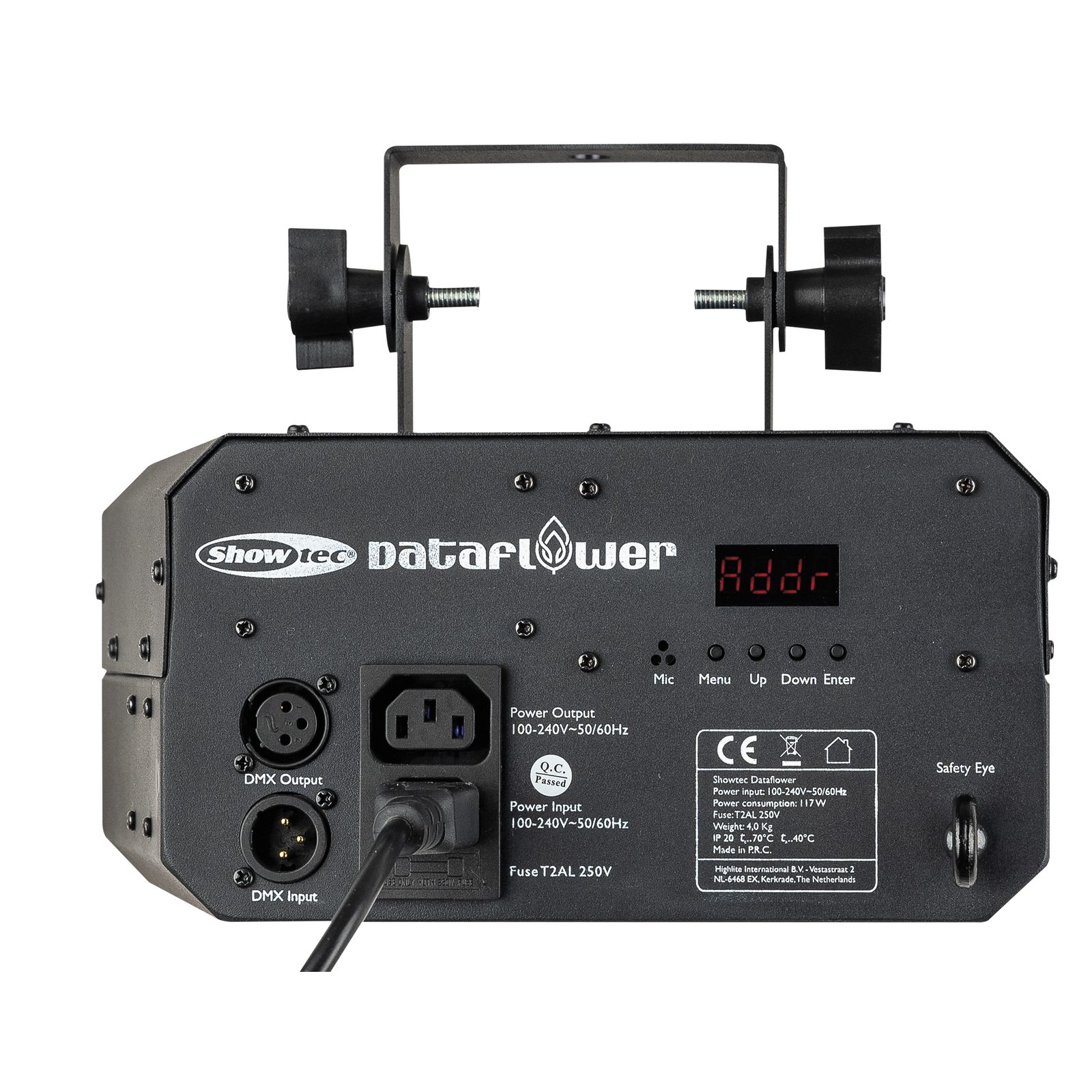Effetto Gobo Moving Dataflower 100W LED DMX - Showtec 43168